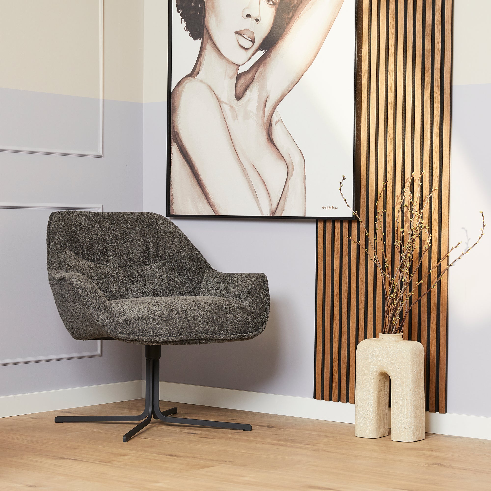 Fauteuil Mila | Light Grey