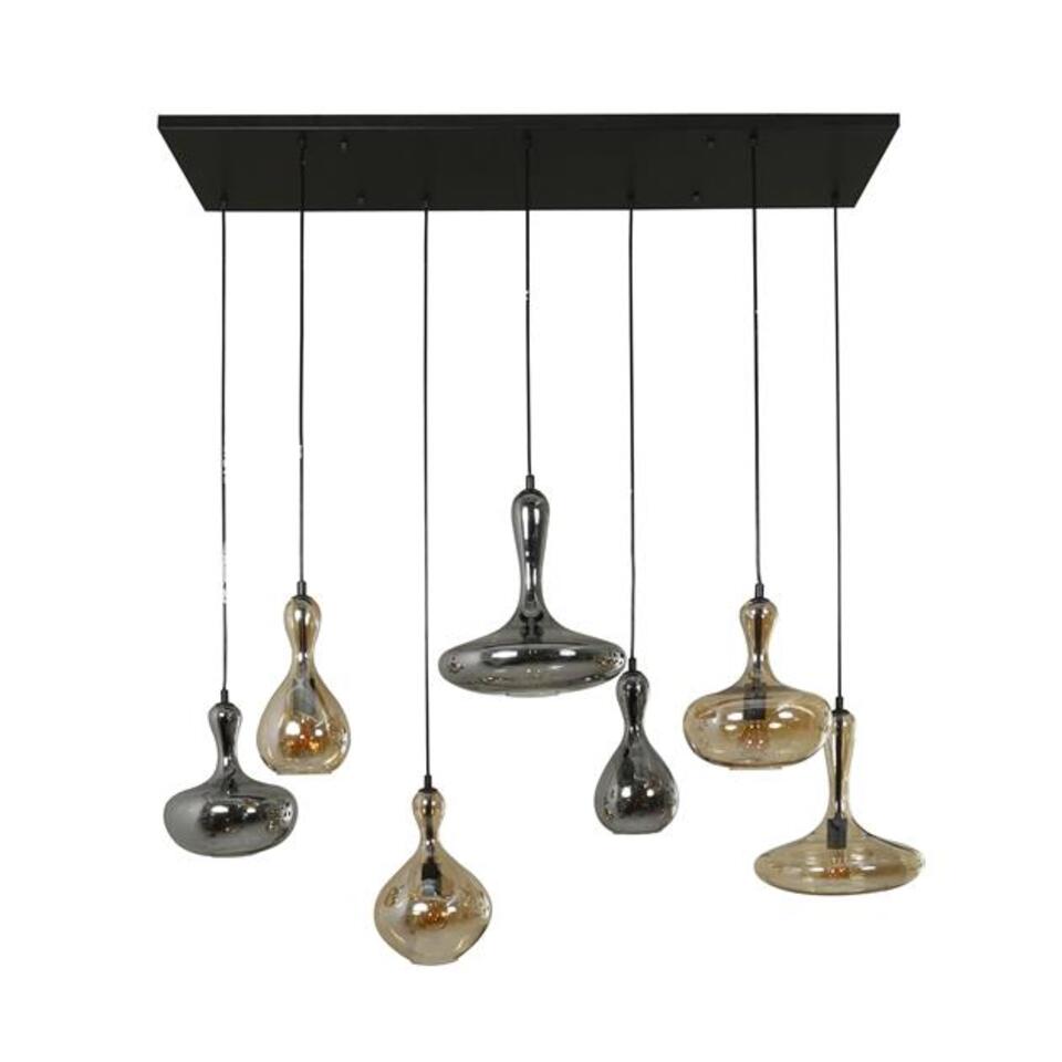 Hanglamp 4+3 I Karaf