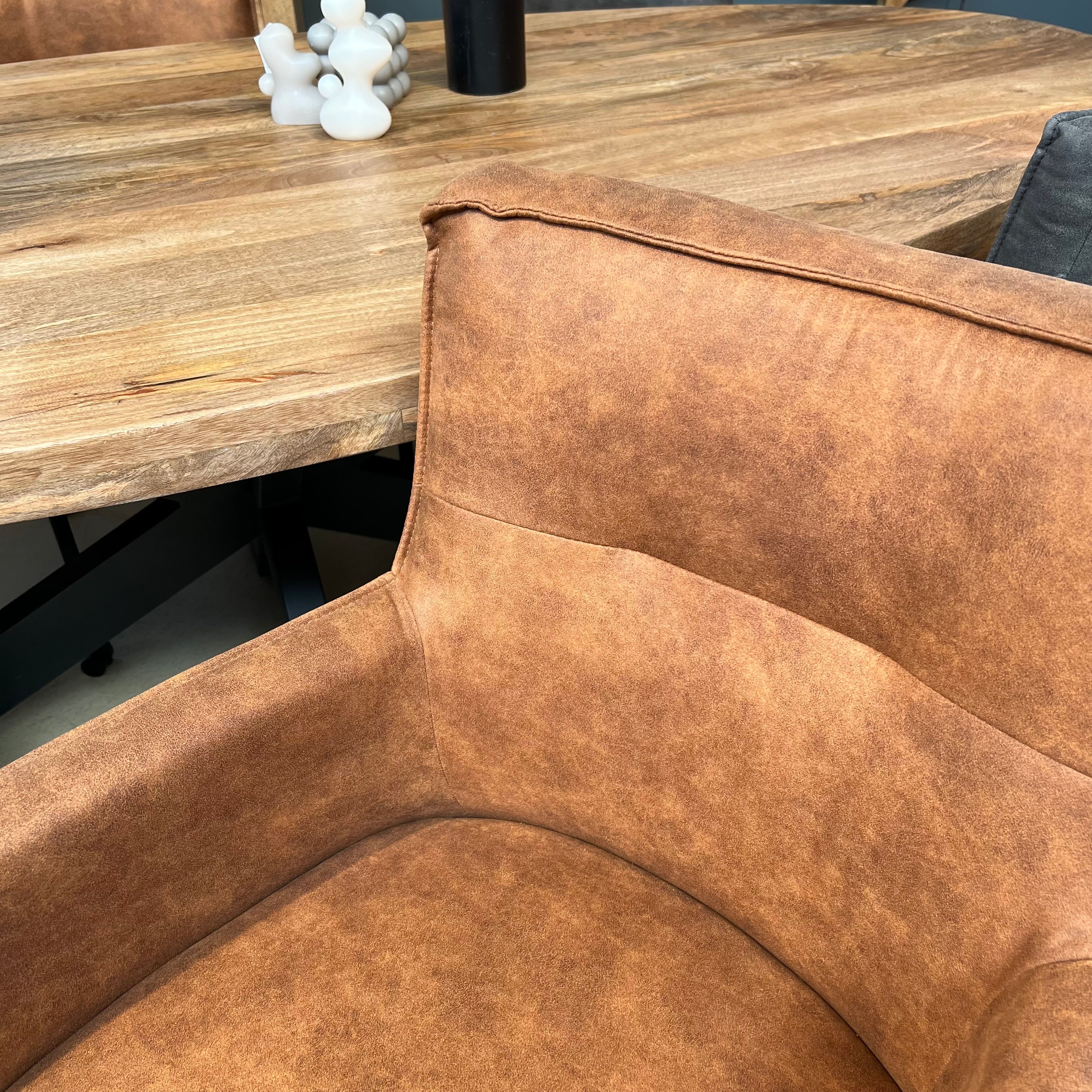 Eetkamerstoel London - Cognac