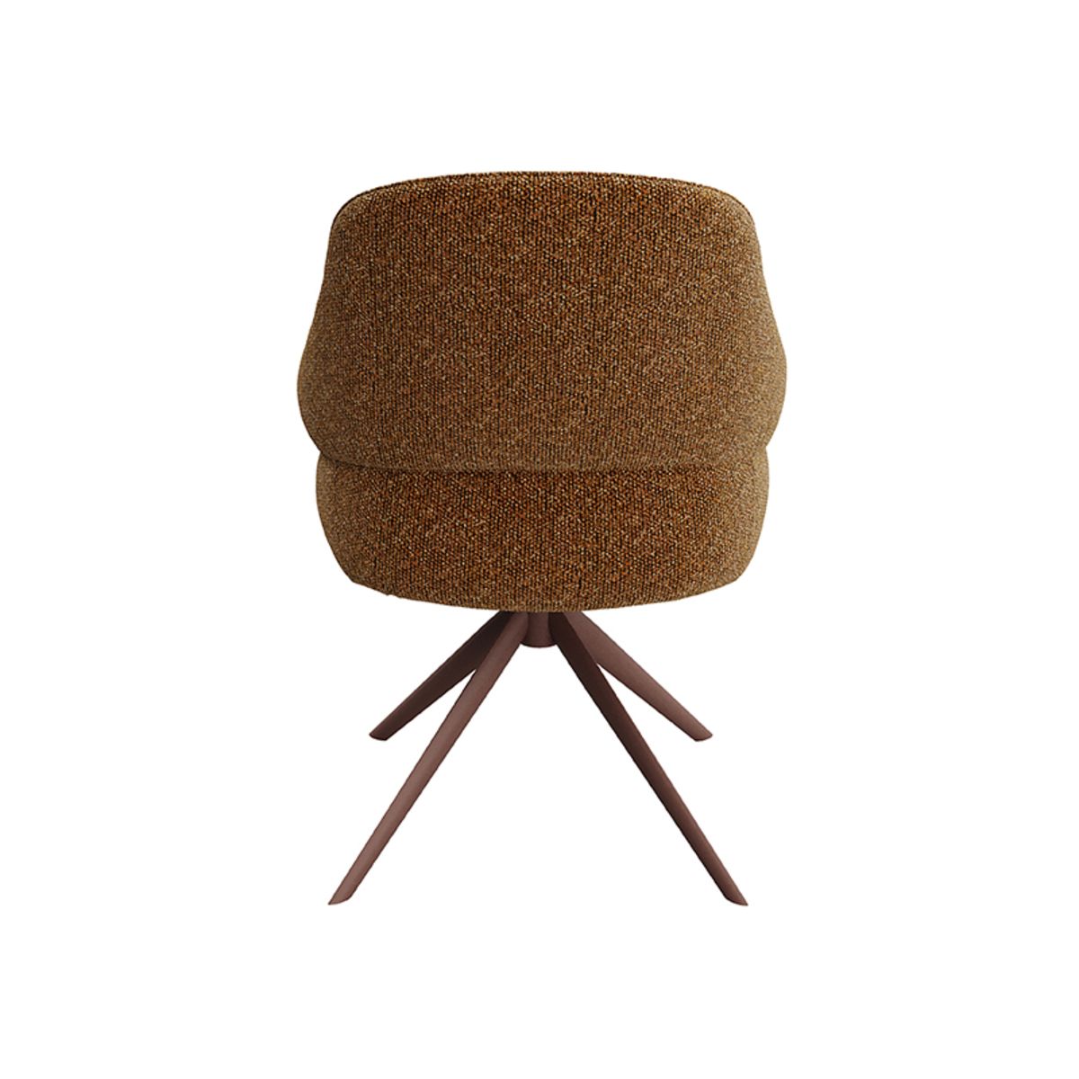 Eetkamerstoel Bern - Coral Royal Boucle | Coral Metaal