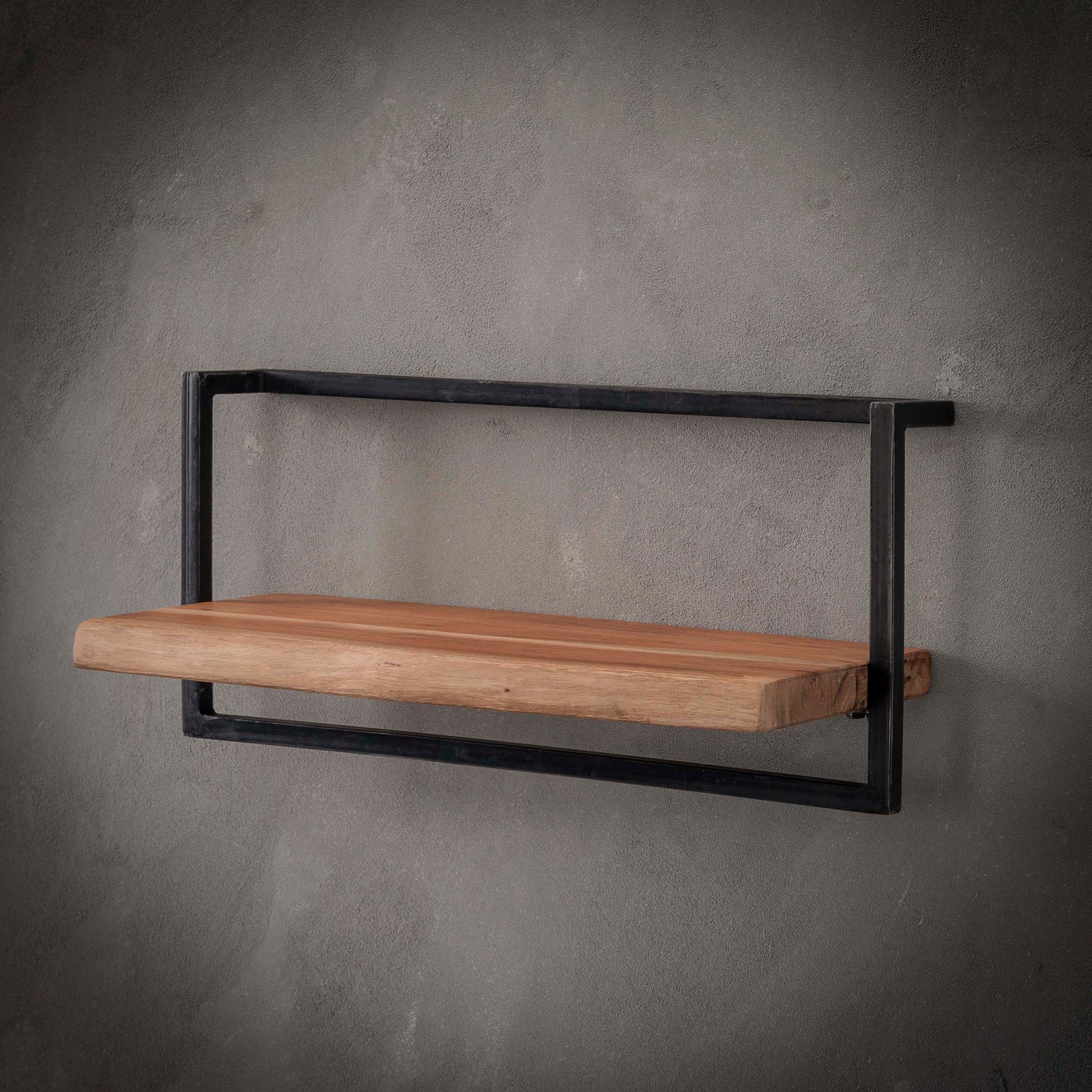 Wandplank Edge Frame 65cm / Massief acacia