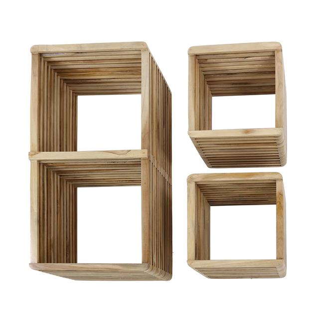 Wandschap set/3 rib