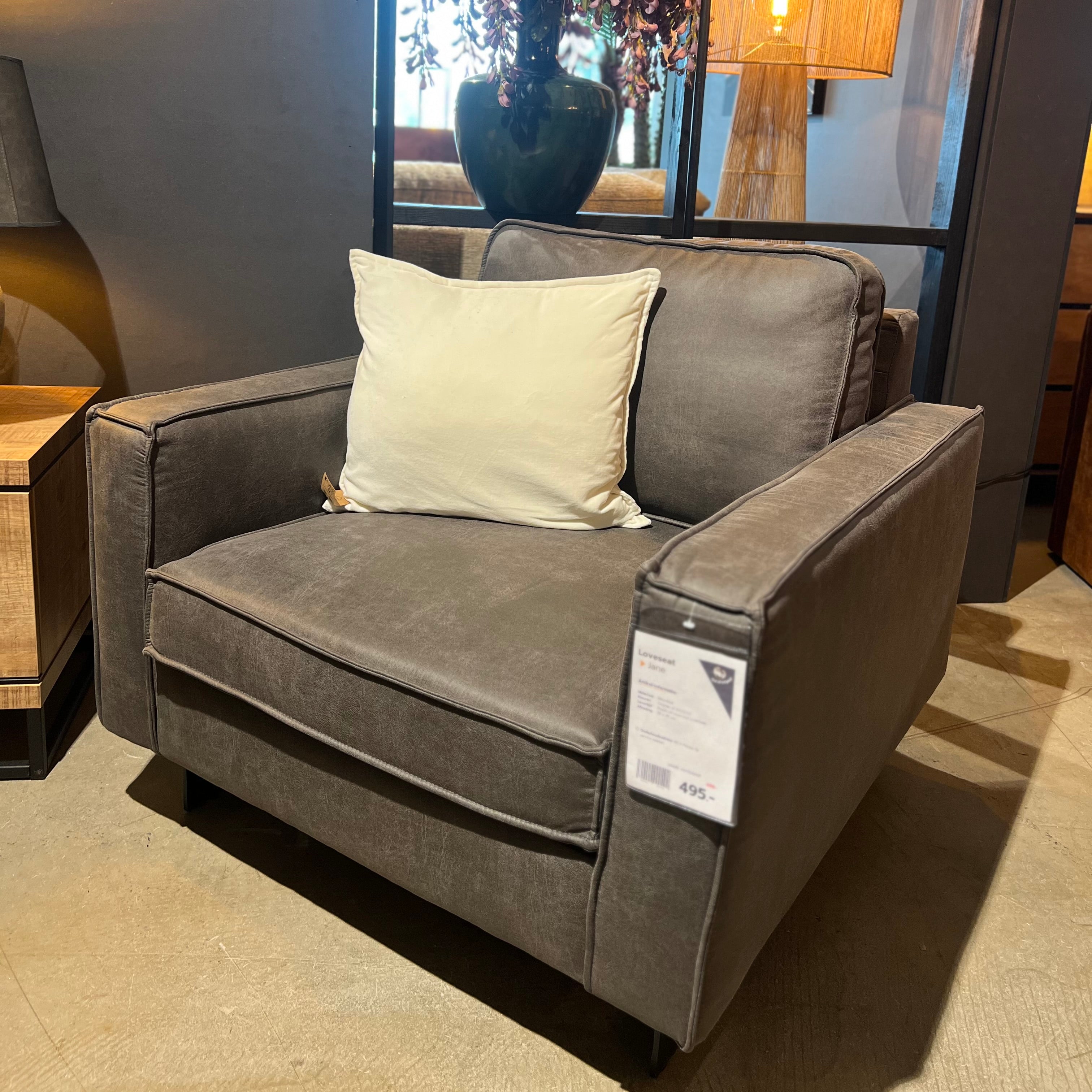 Loveseat Jane - Antraciet