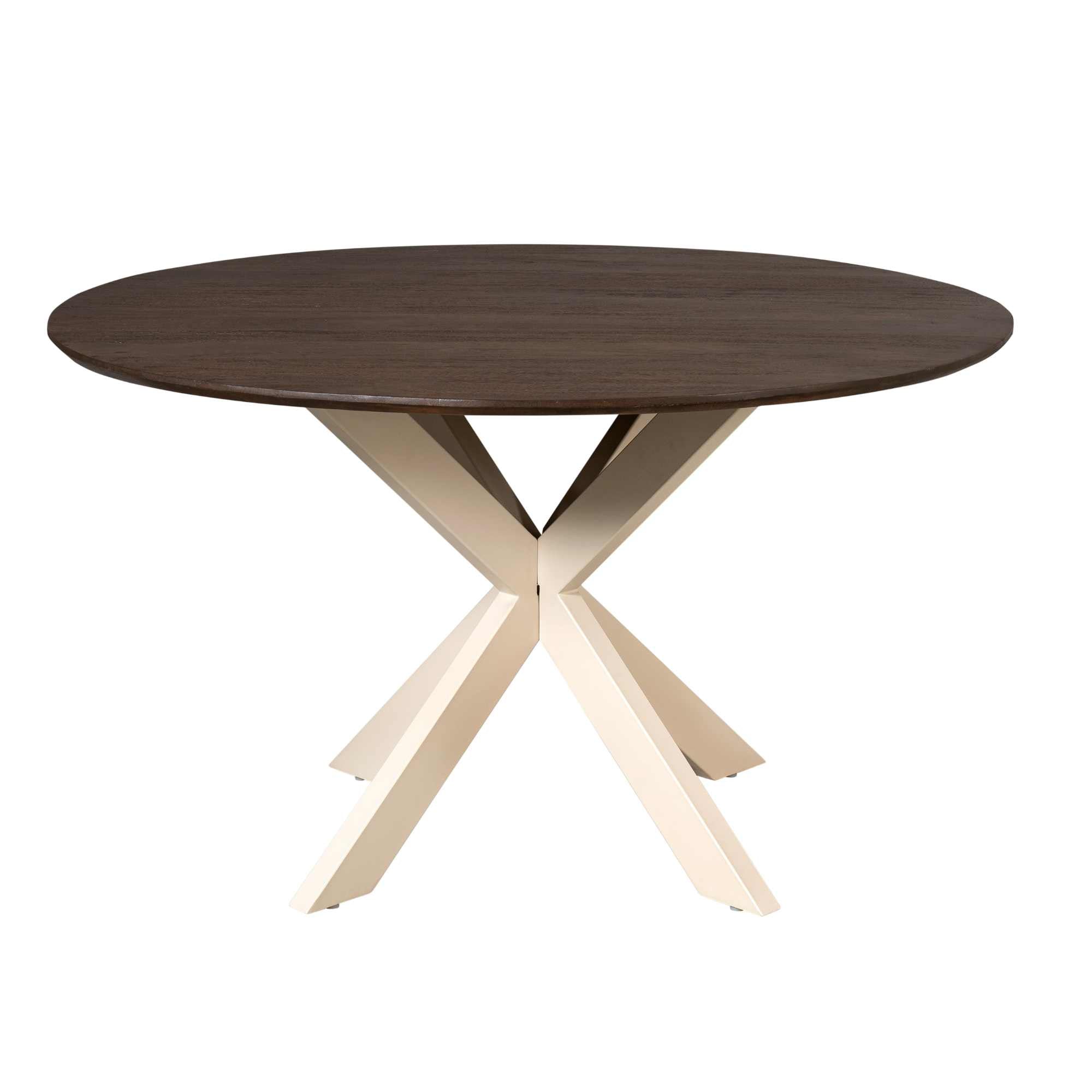 Eettafel Madison Brown | 130 cm | Poot Sand