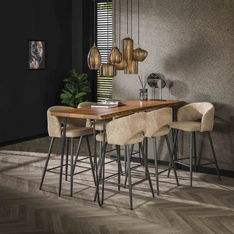 Barkruk Salon I Boucle