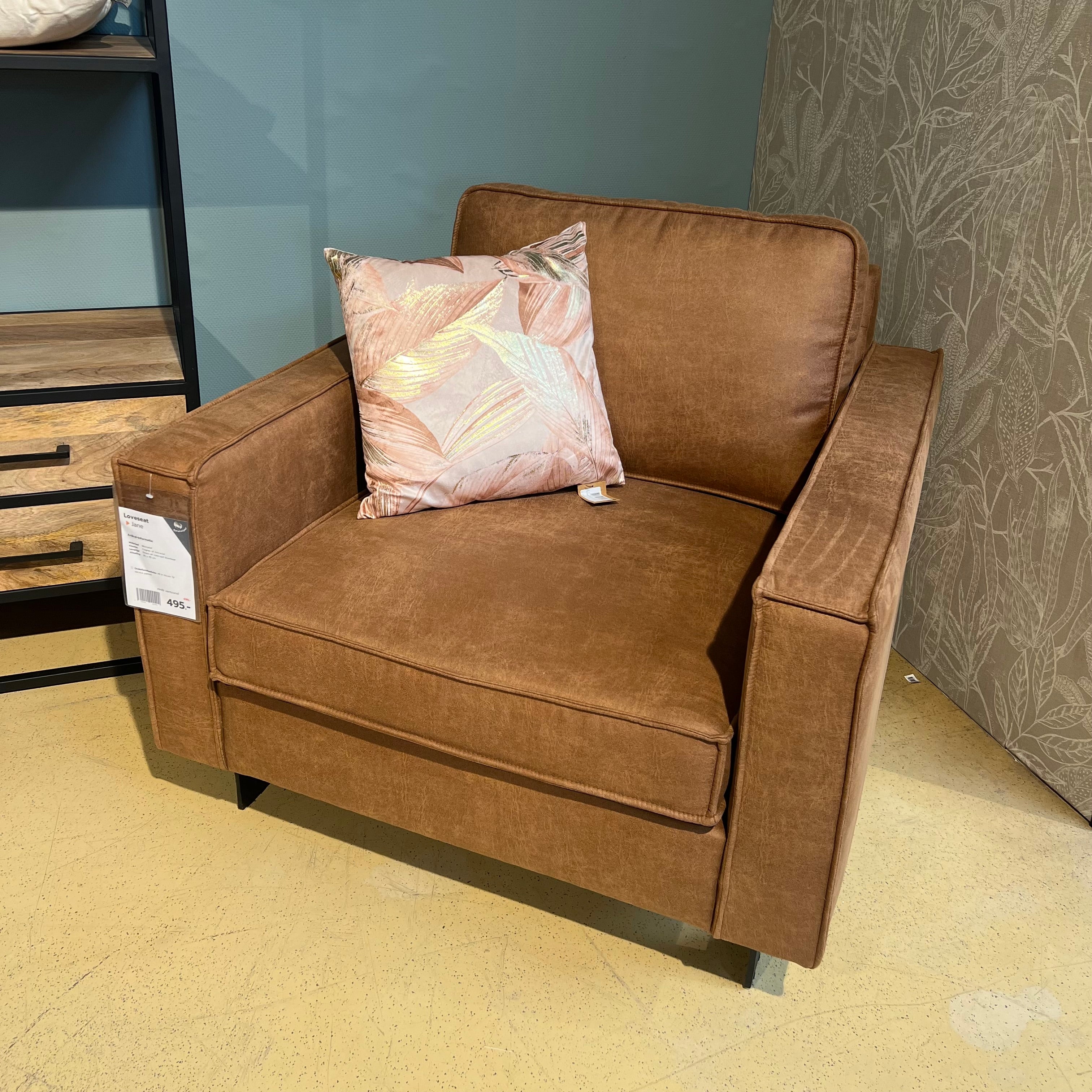 Loveseat Jane - Cognac
