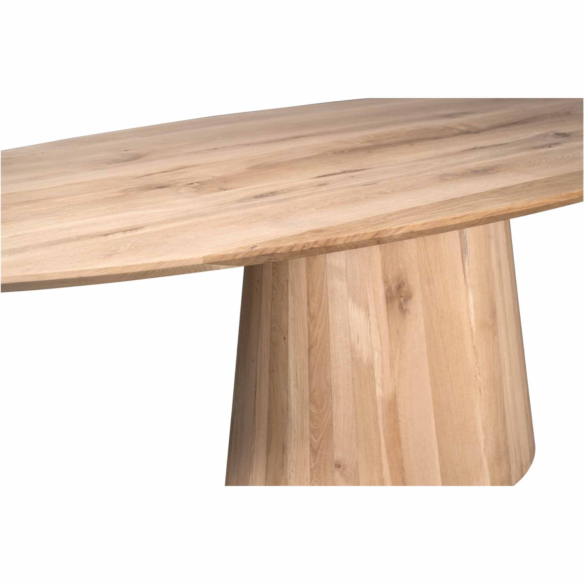 Eettafel Riga | 210 cm | Naturel Eiken