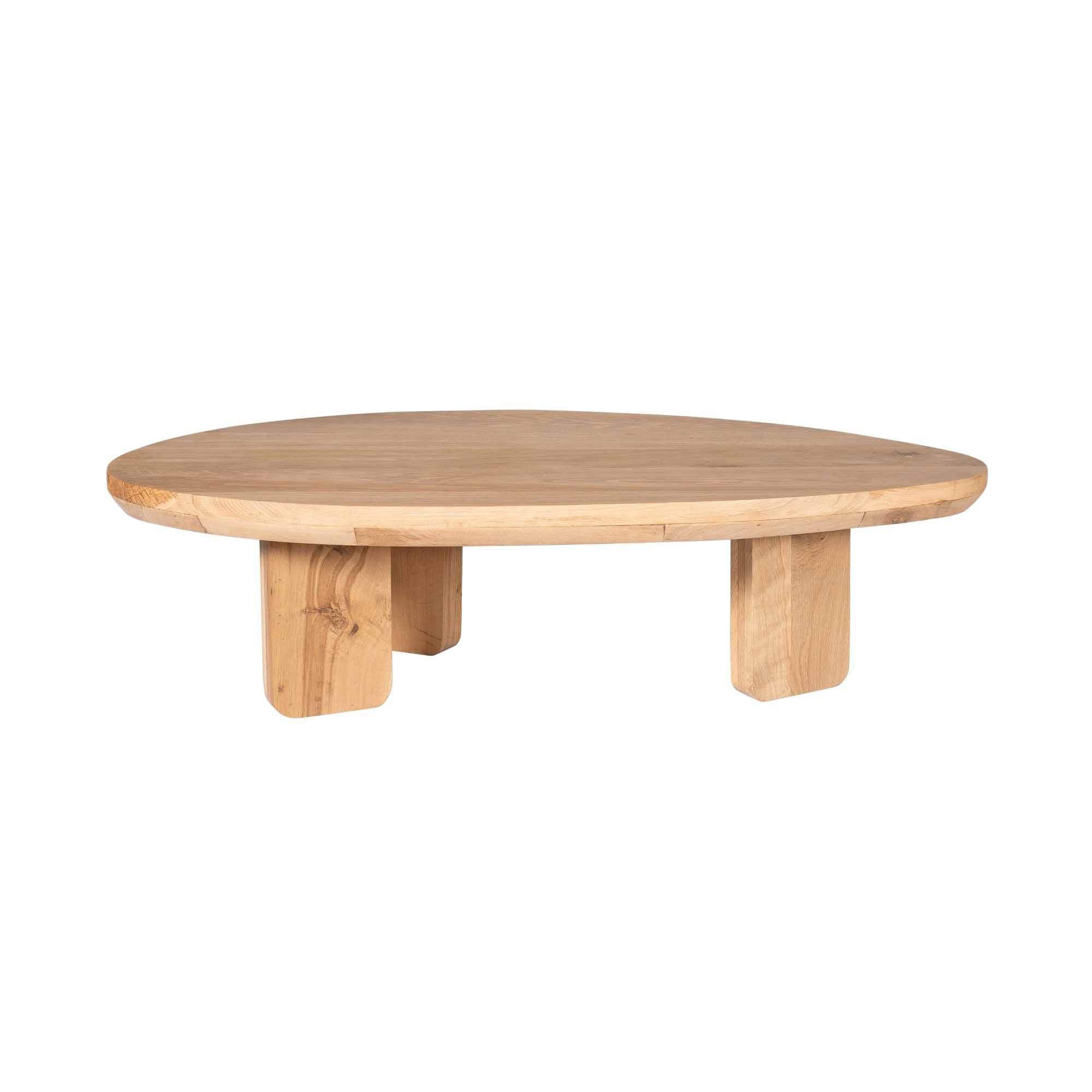 Salontafel Zillah | 130 cm | Naturel Eiken
