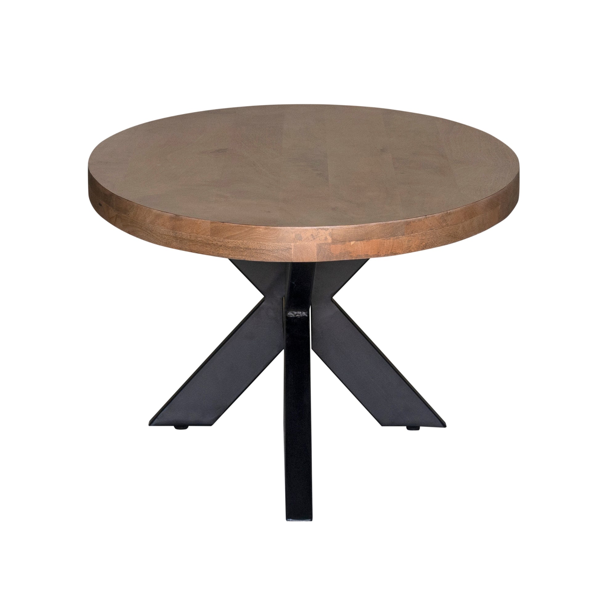 Salontafel Ovaal | 130 cm | Mangohout / Metaal