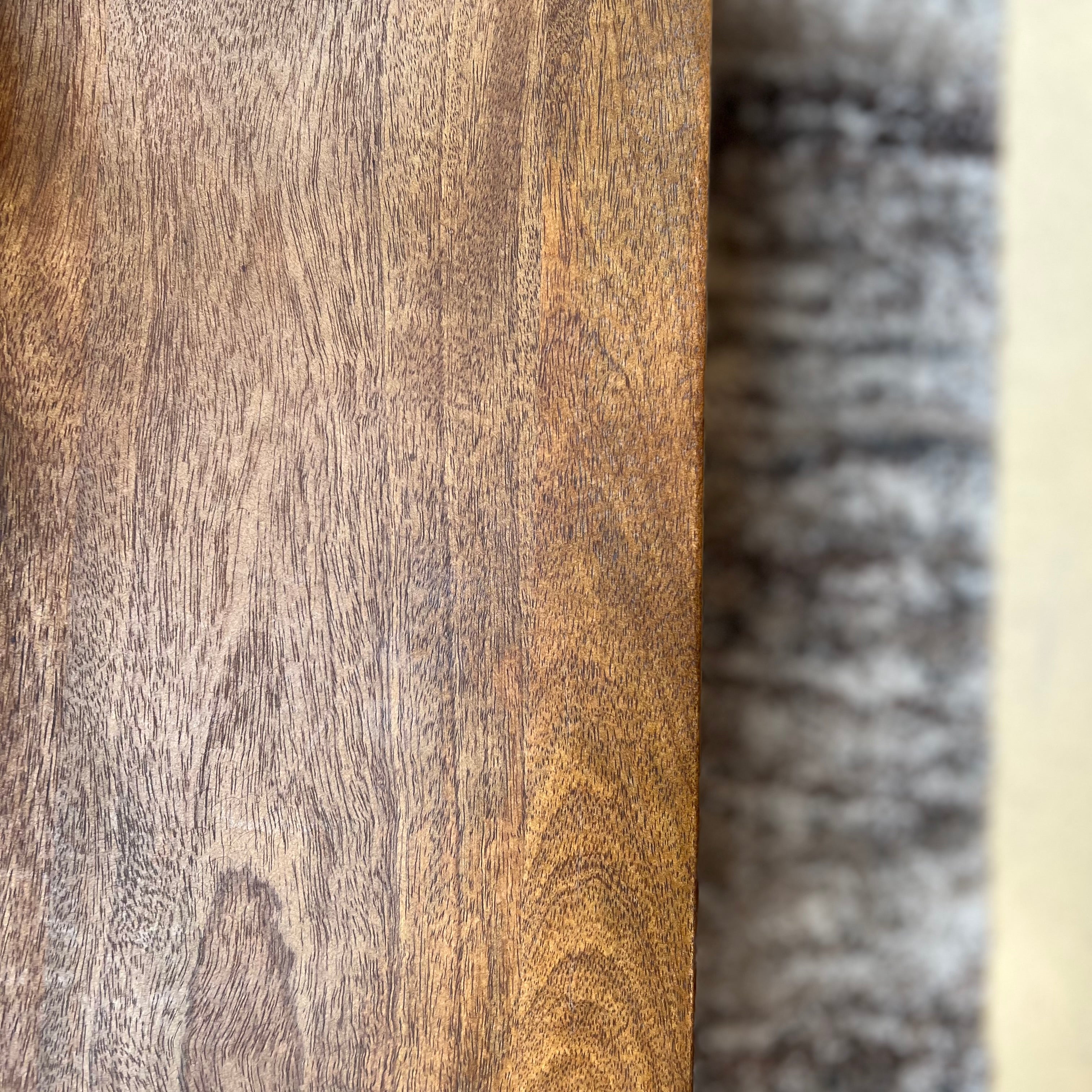 Salontafel Ovaal Mangohout Walnoot 120 cm