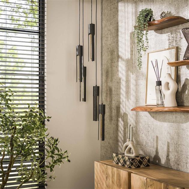 Hanglamp 5L getrapt tube