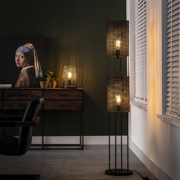 Vloerlamp 2L armor tube