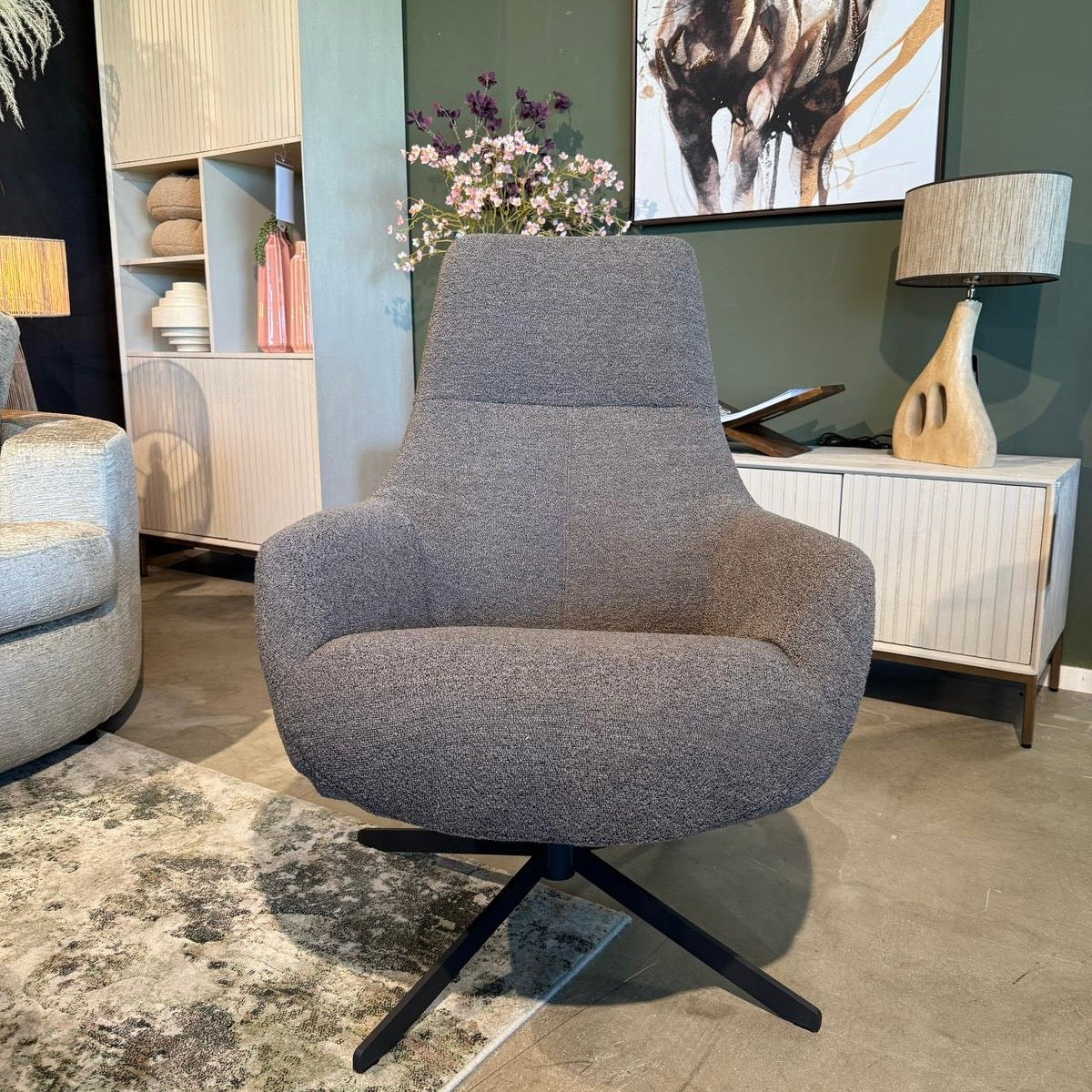 Fauteuil Hampton - Teddystof