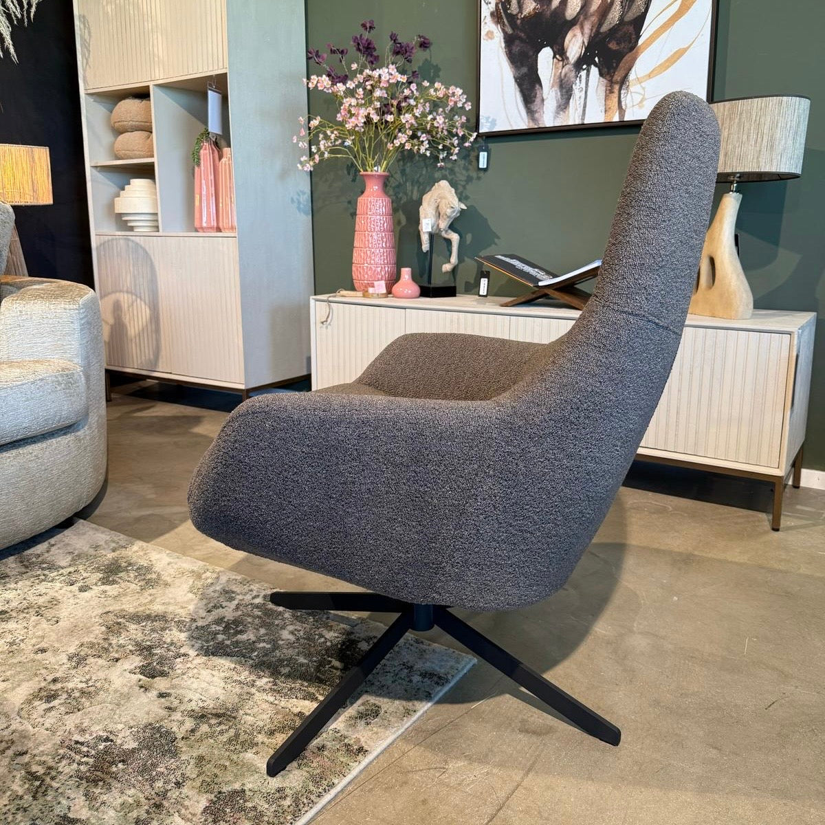 Fauteuil Hampton - Teddystof