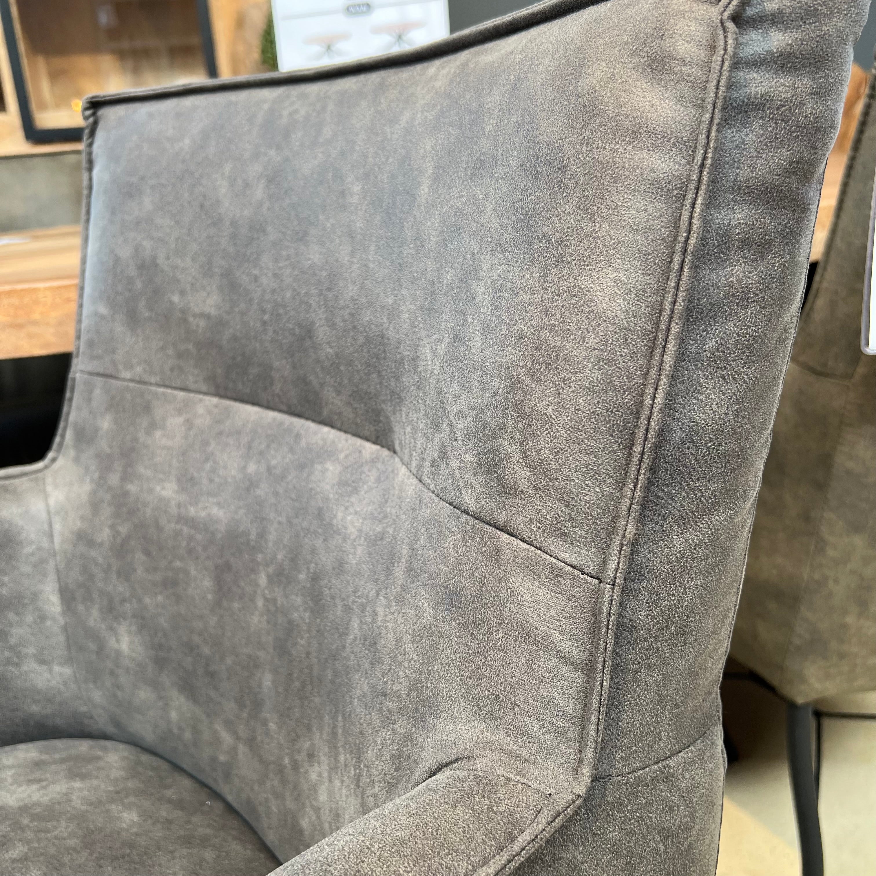 Eetkamerstoel London - Antraciet