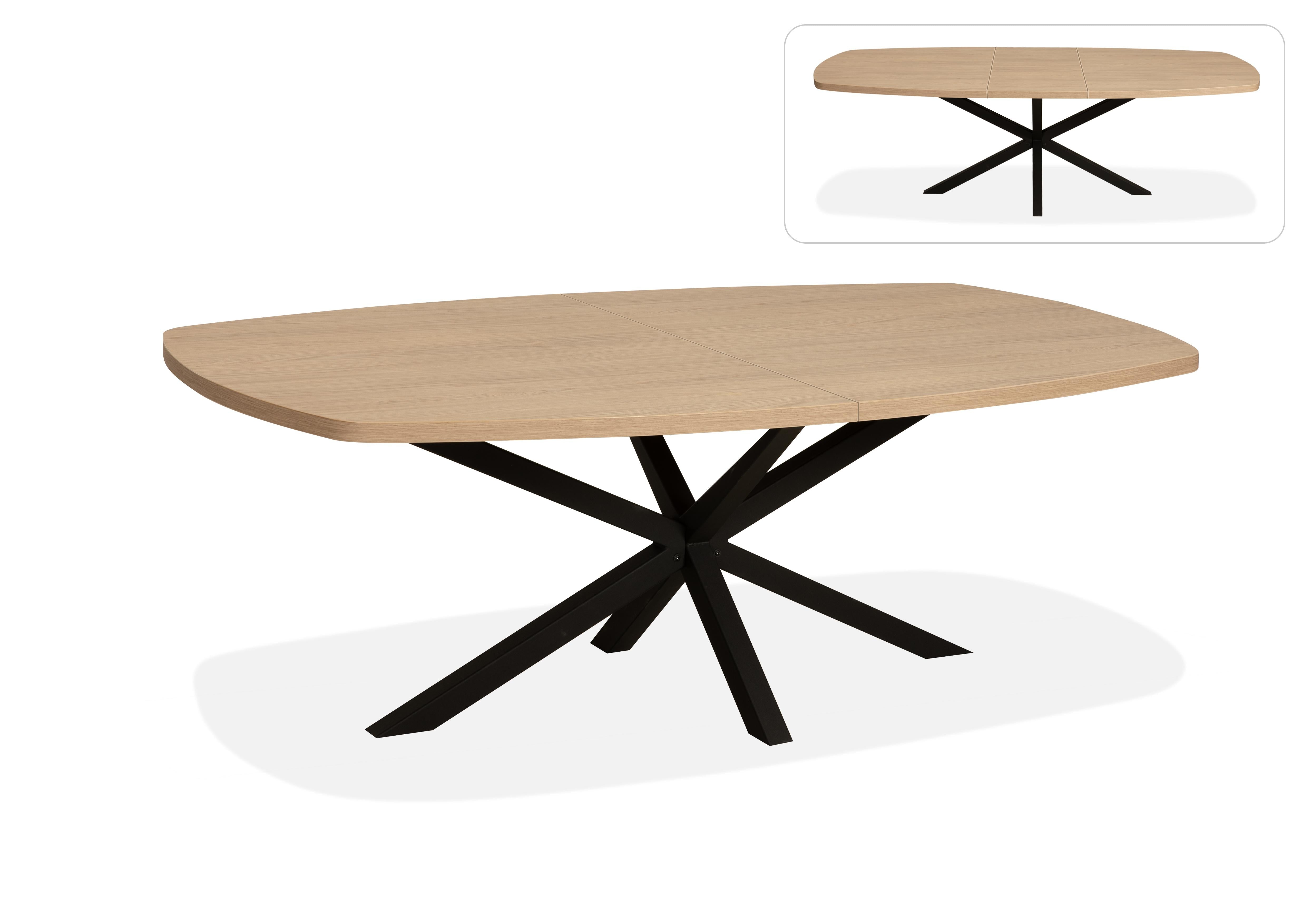 Eettafel Isa I Deens Ovaal I Uitschuifbaar