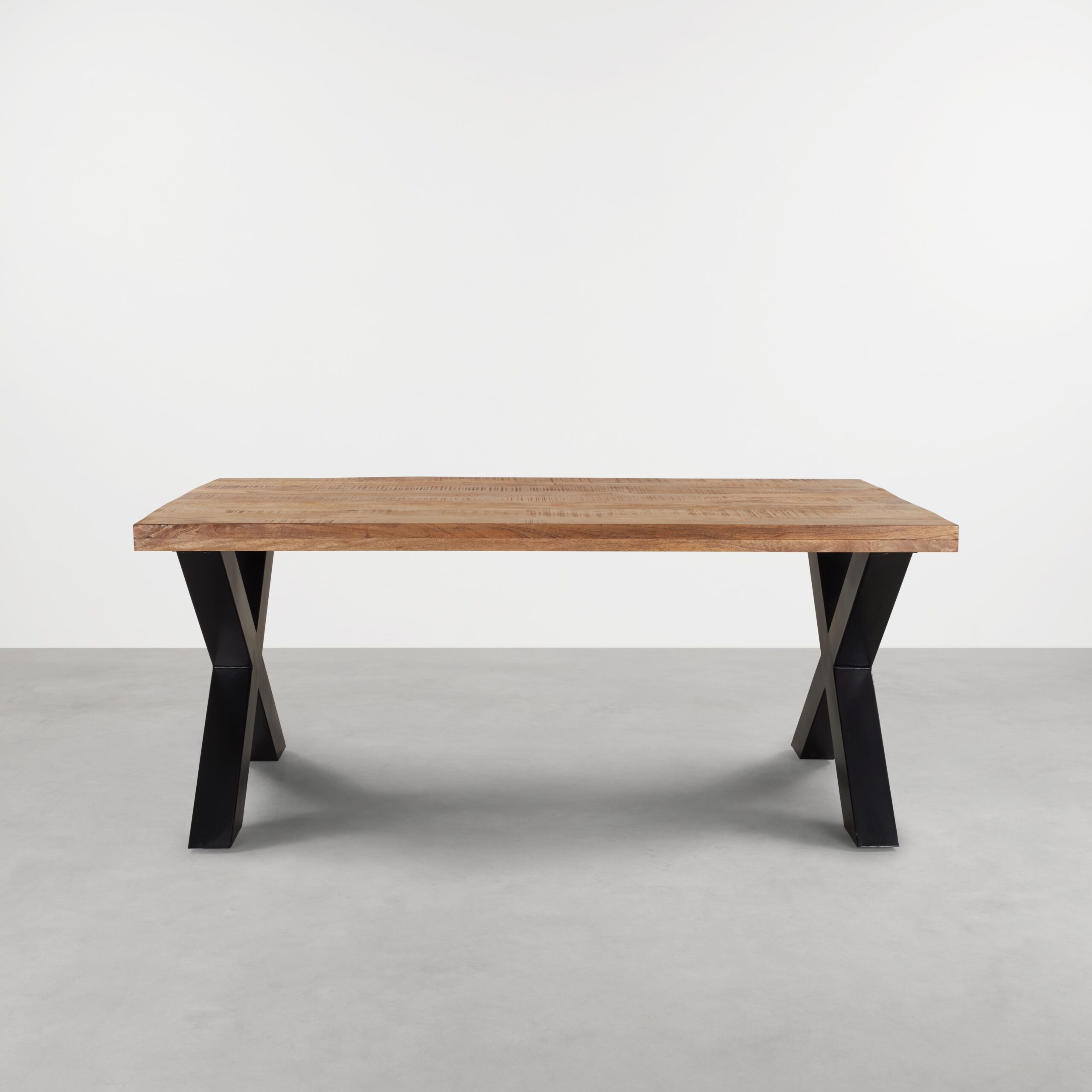 X Poten tafel – Stalen Onderstel Los