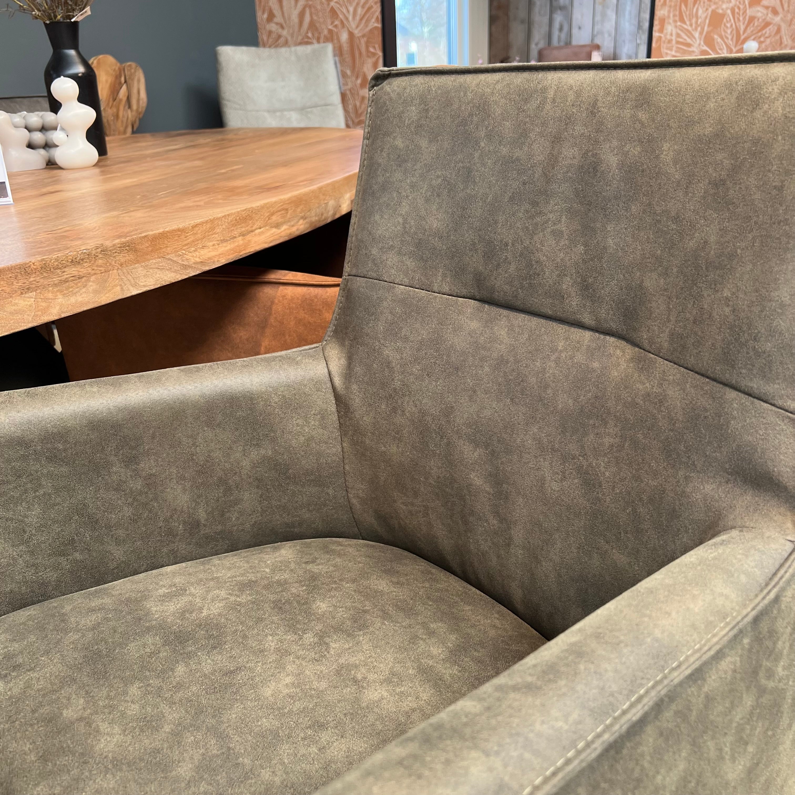 Eetkamerstoel London - Groen