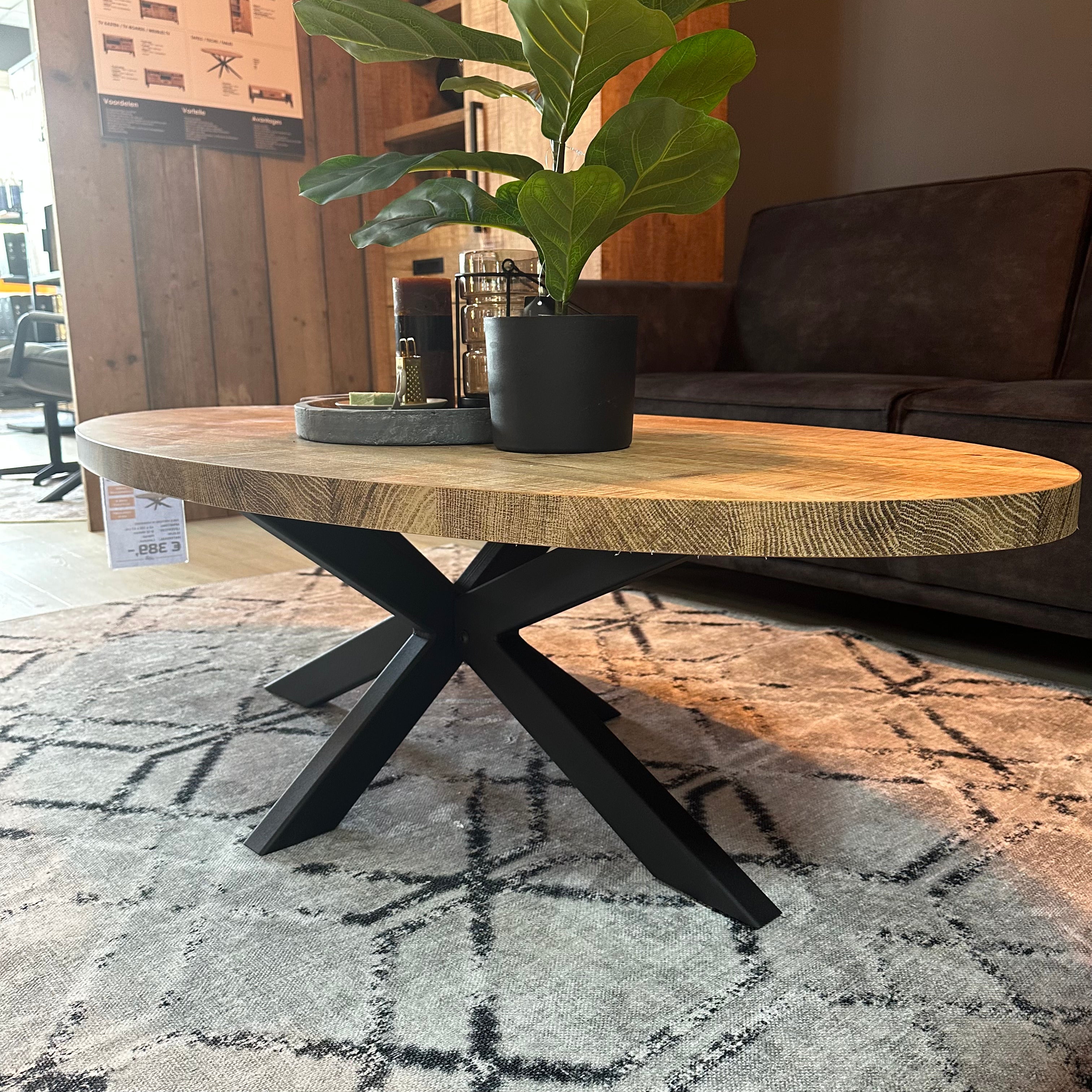 Salontafel Milaan I Ovaal