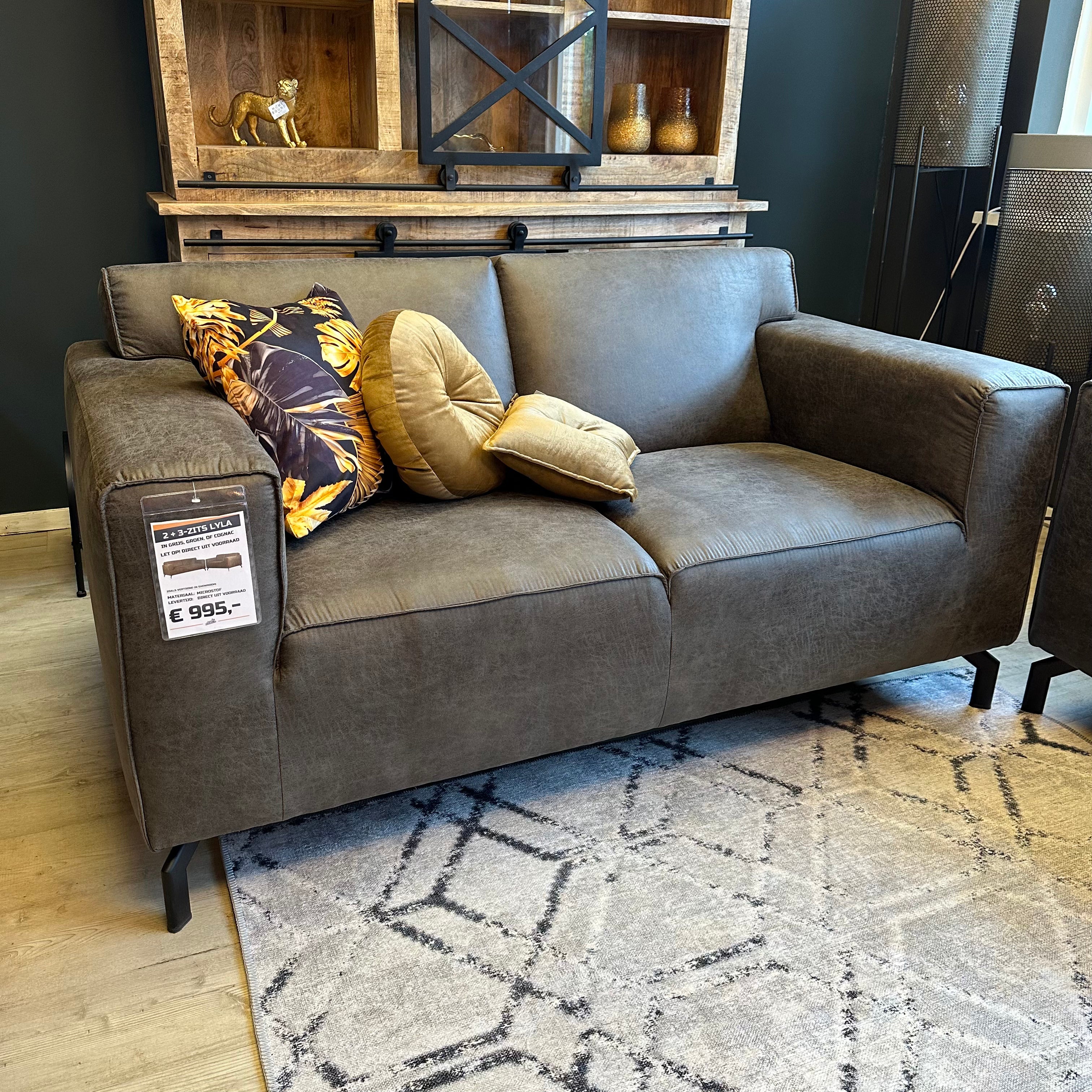 Bankstel Set I Vigo I 2+2,5 set I Cognac