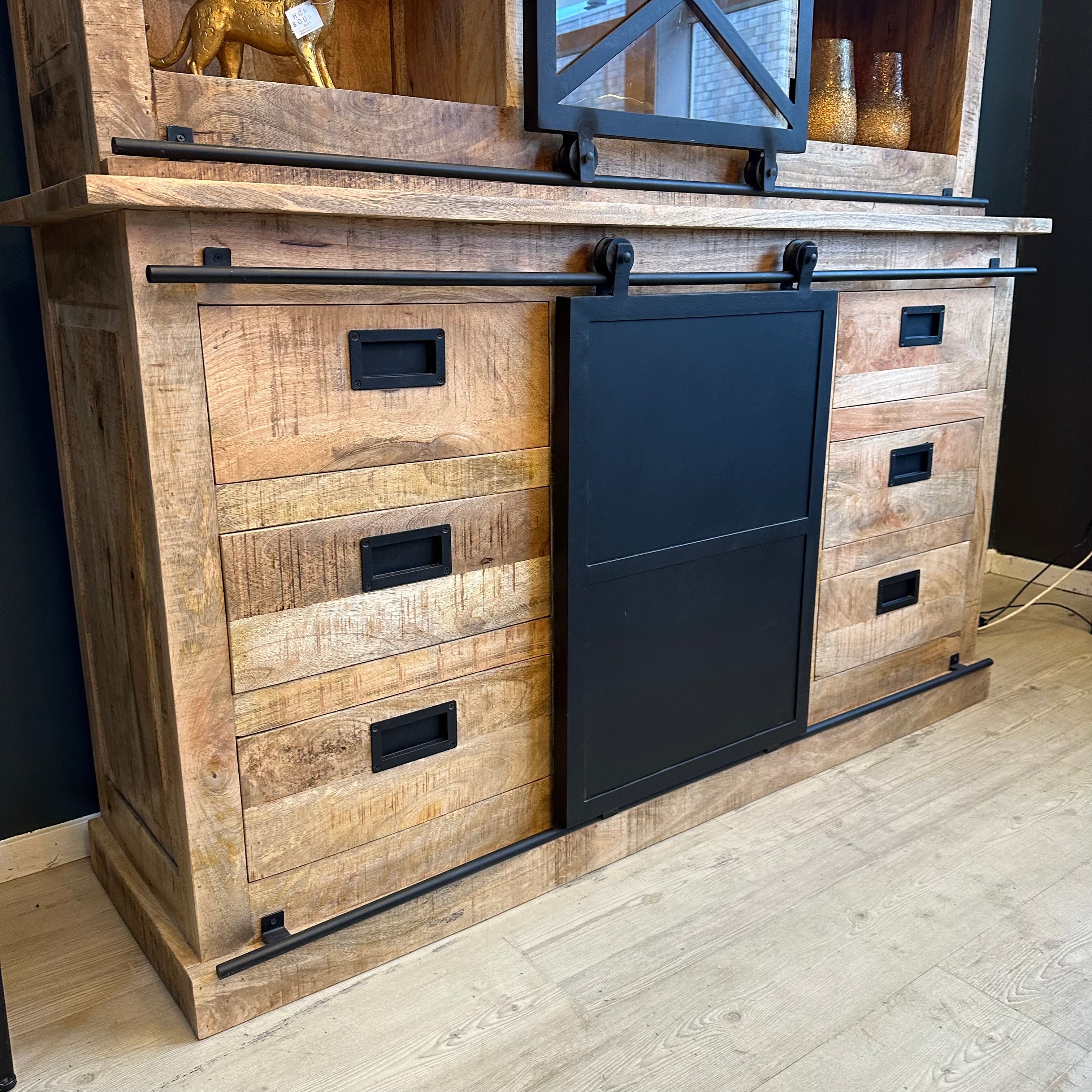Vitrinekast Stone I 160 cm