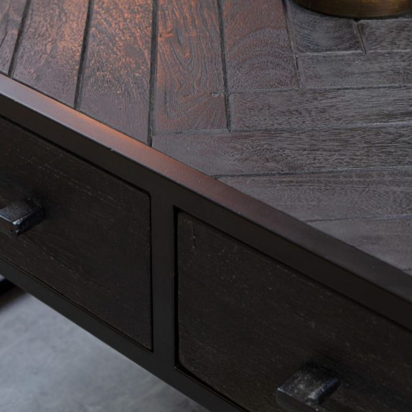 Salontafel I Rambo Black I 80 x 80 cm
