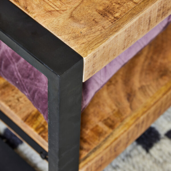 Salontafel Kira met onderblad | 110 cm