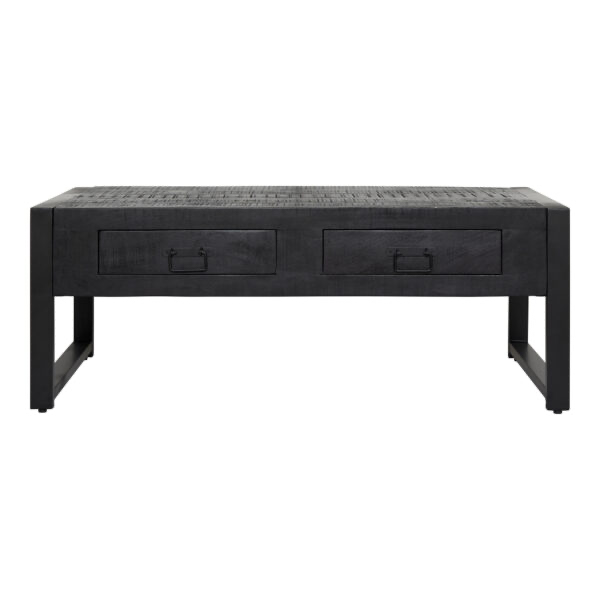 Salontafel Kira black I 2 lades