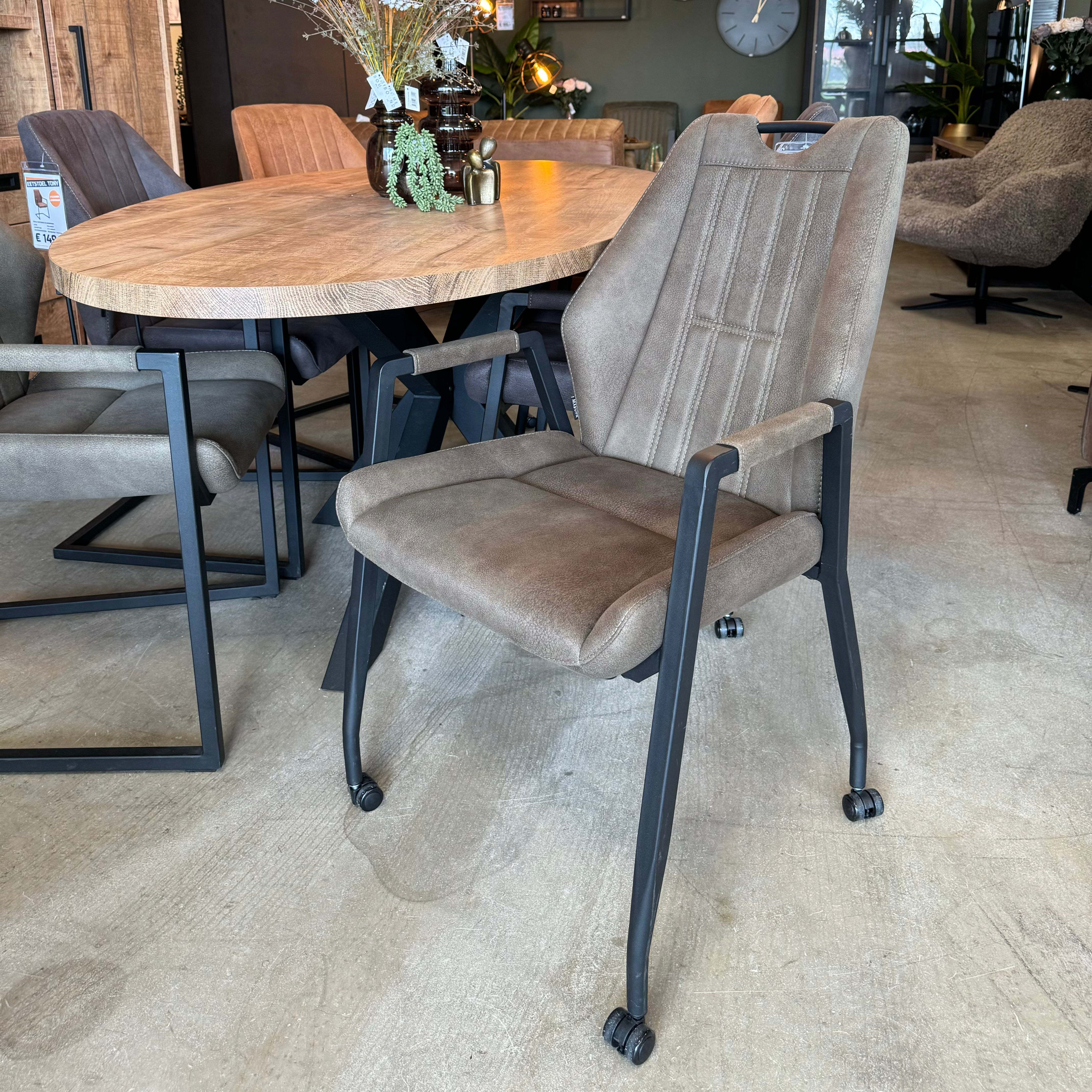 Eetkamerstoel Sara - Groen