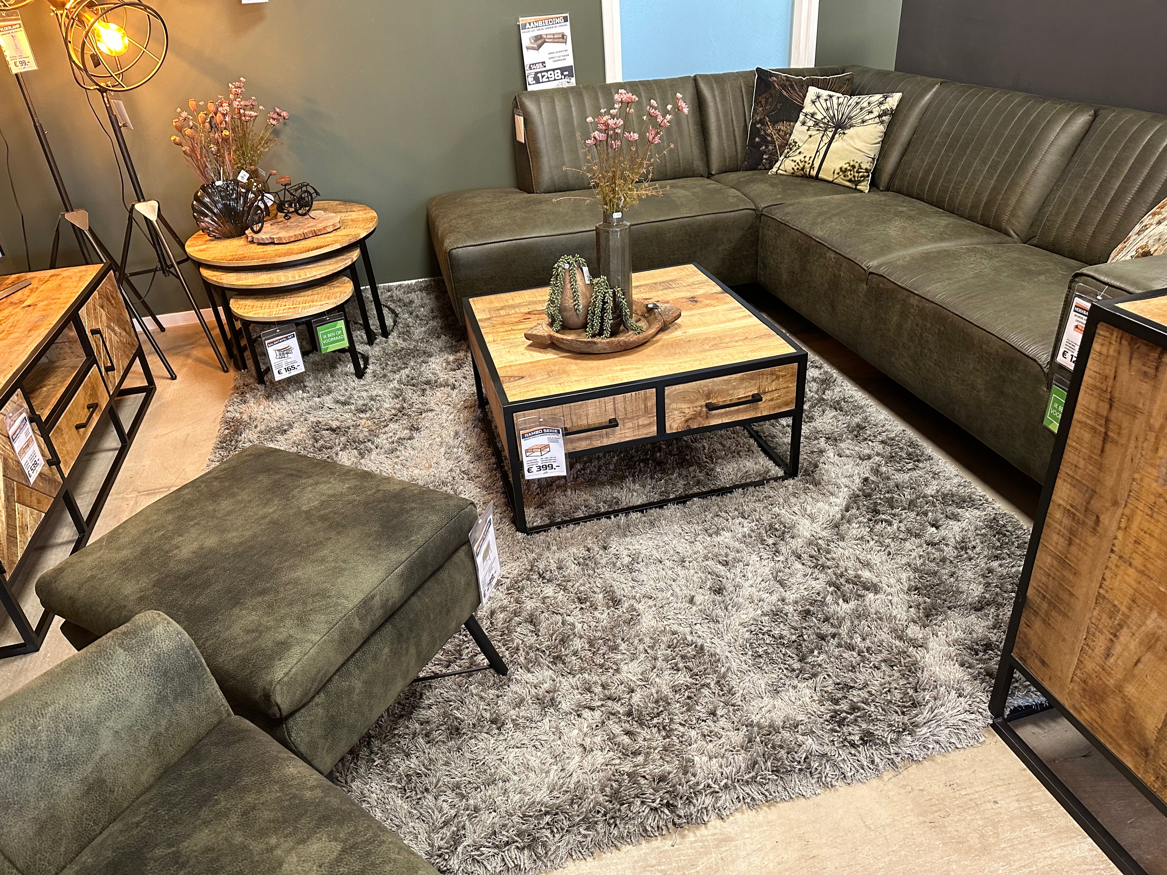 Vloerkleed Montel - Shaggy Grey