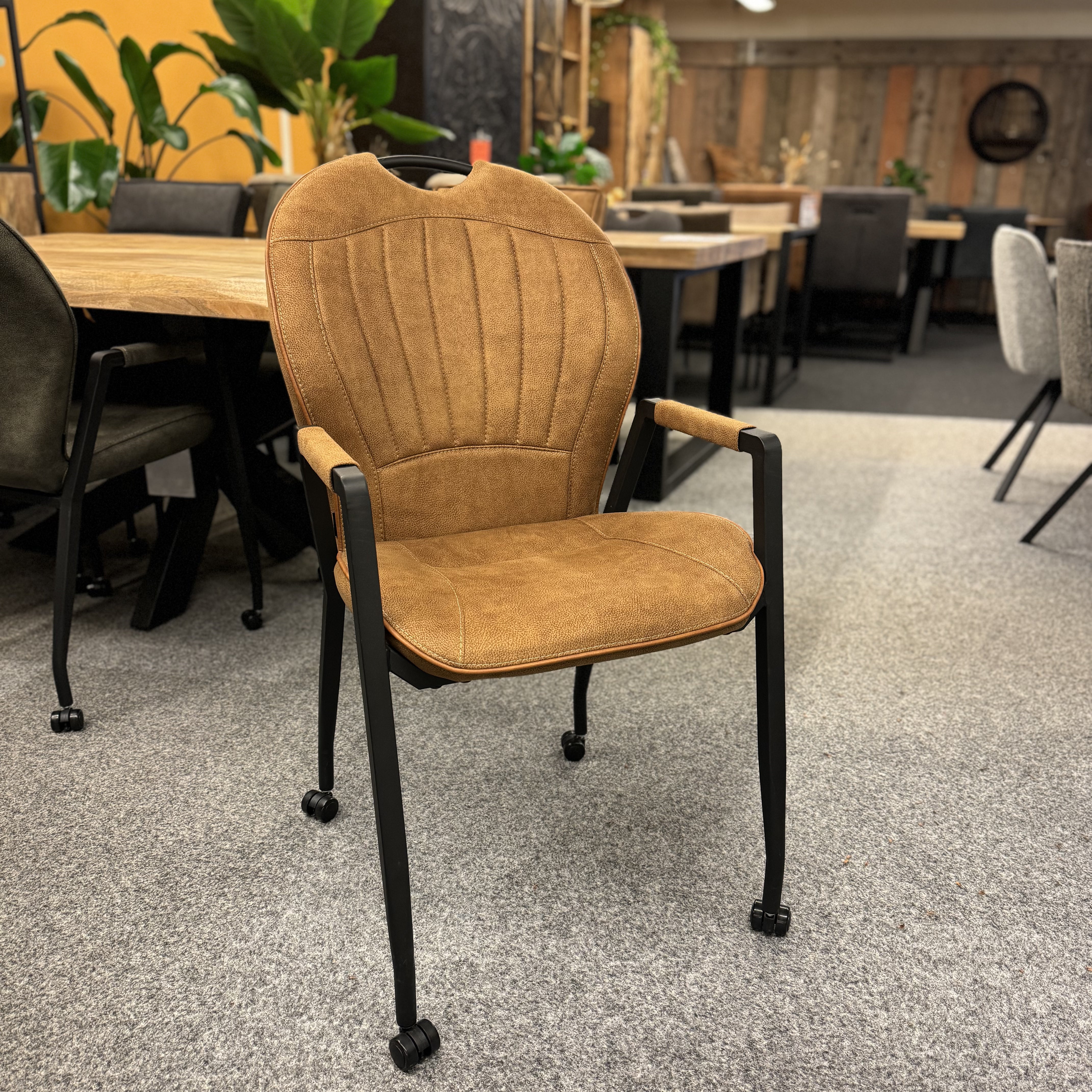 Eetkamerstoel Tim - Cognac