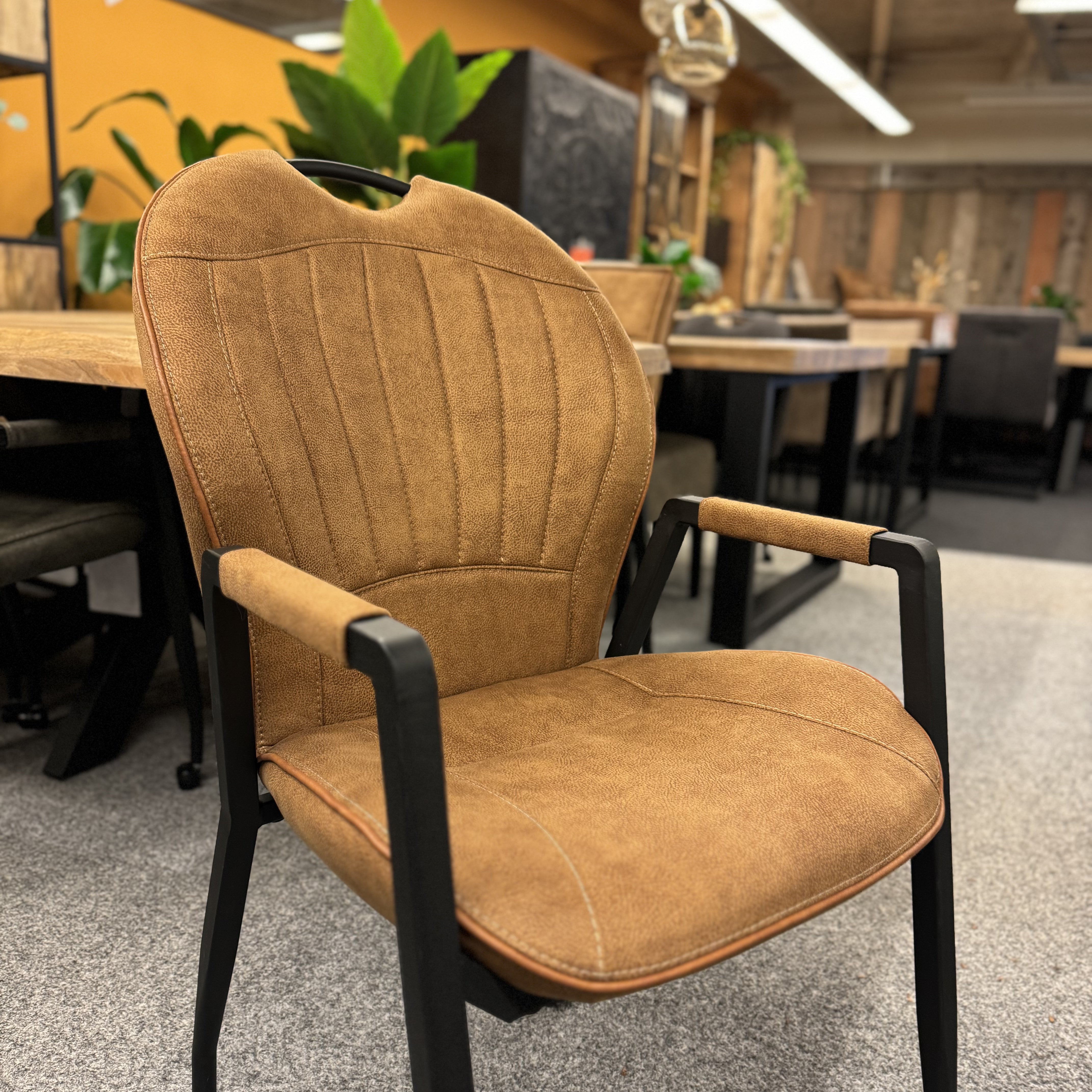 Eetkamerstoel Tim - Cognac