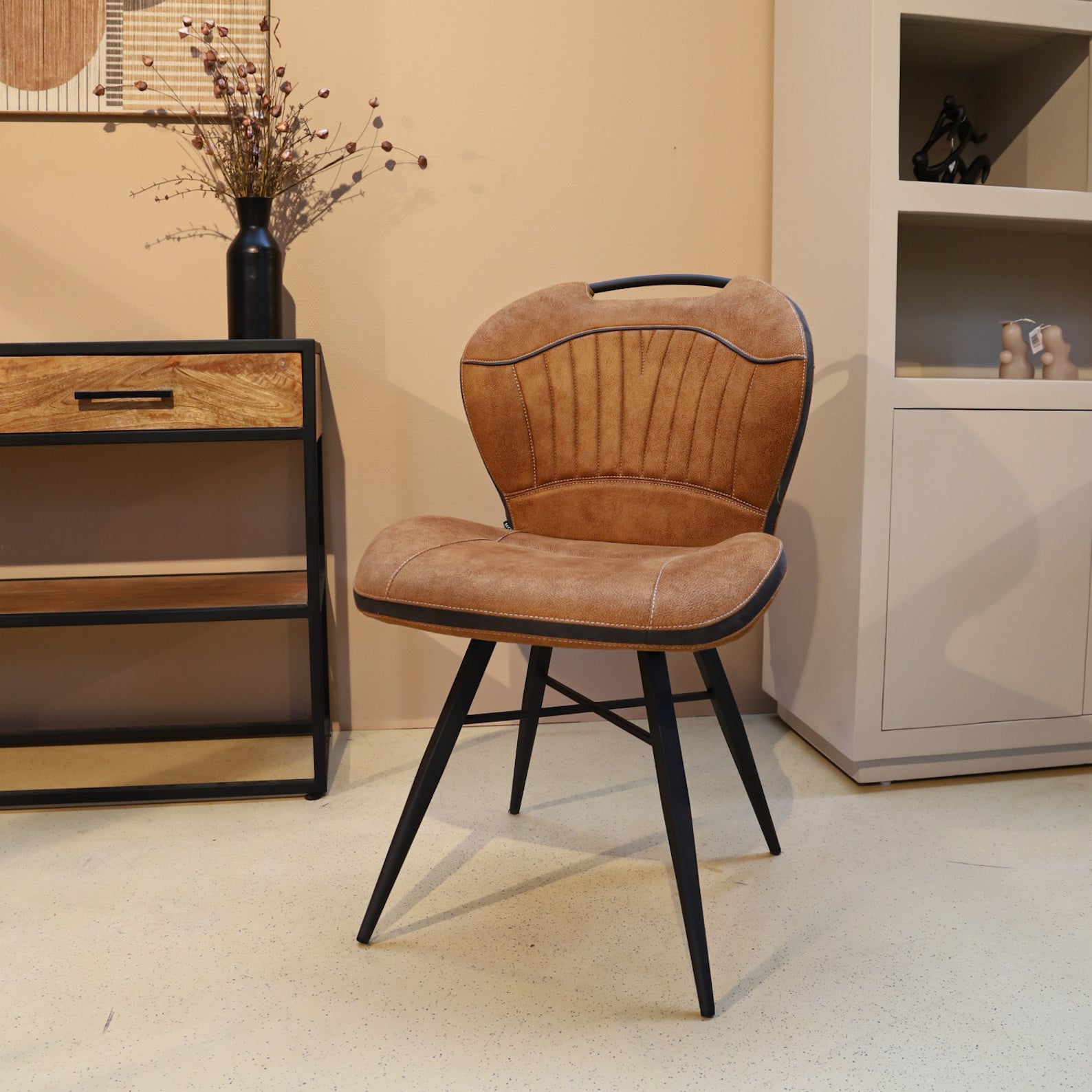 Eetkamerstoel Vera I Cognac