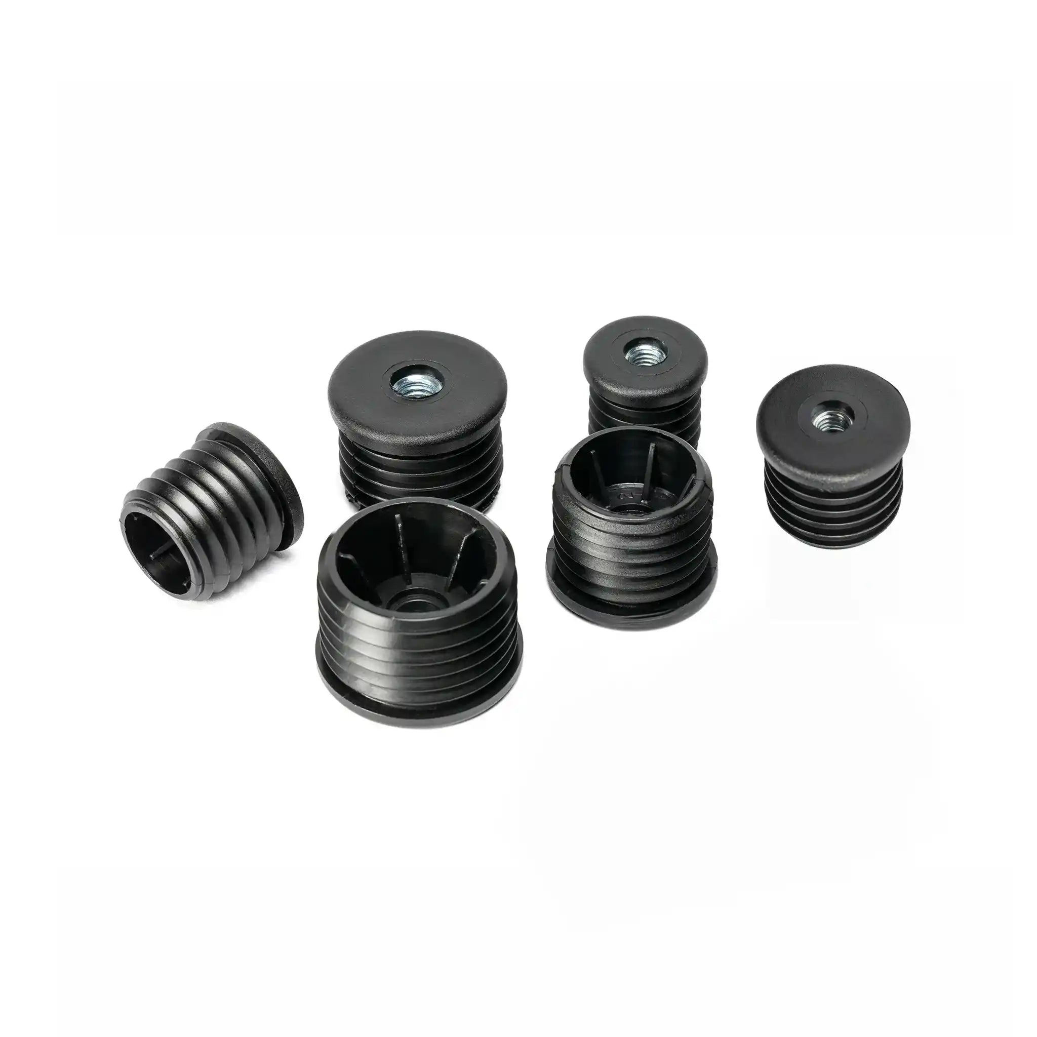 Inzetstuk rond voor zwenkwielen (set van 4 stuks)