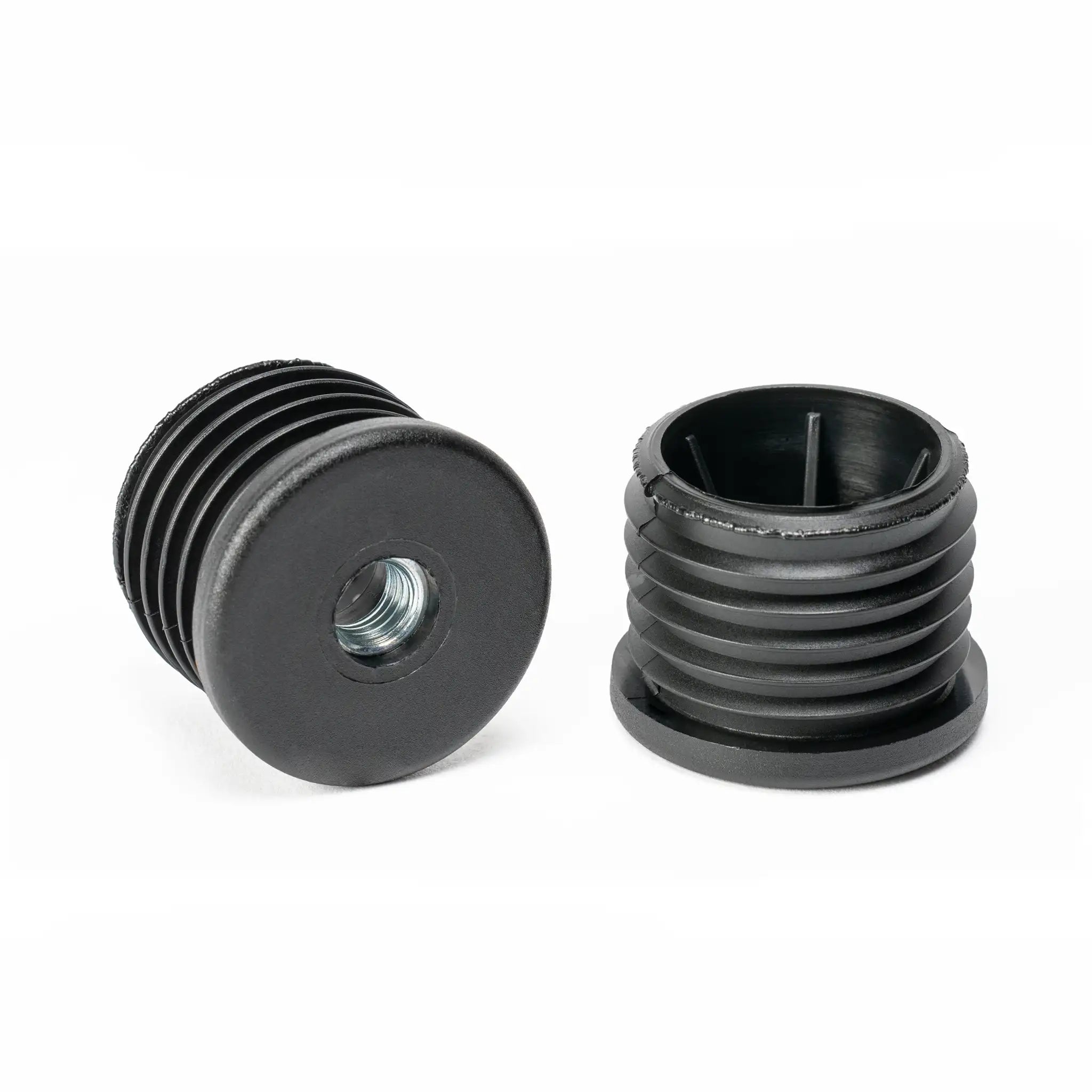 Inzetstuk rond voor zwenkwielen (set van 4 stuks)