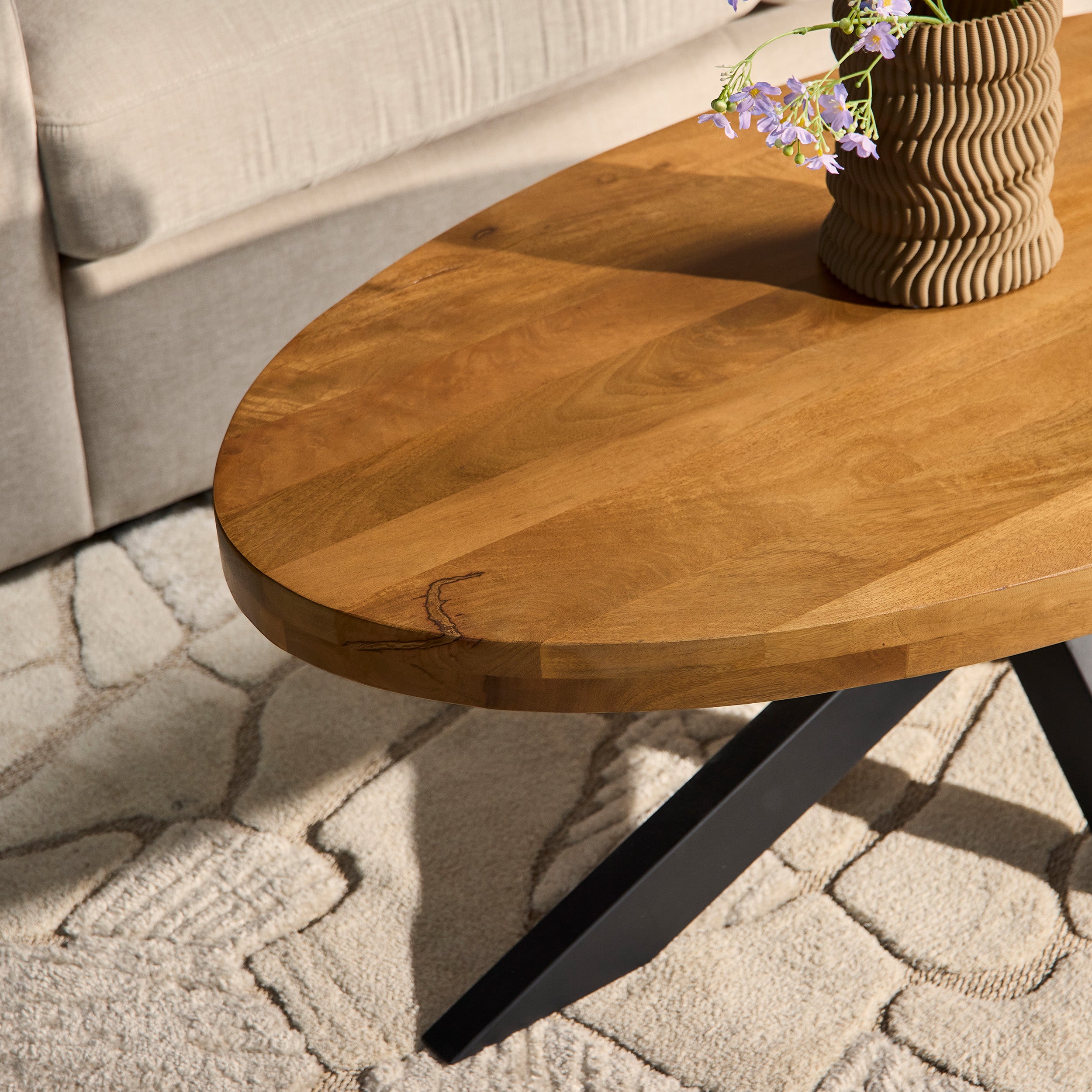 Salontafel Bridge | 130 cm | Ovaal