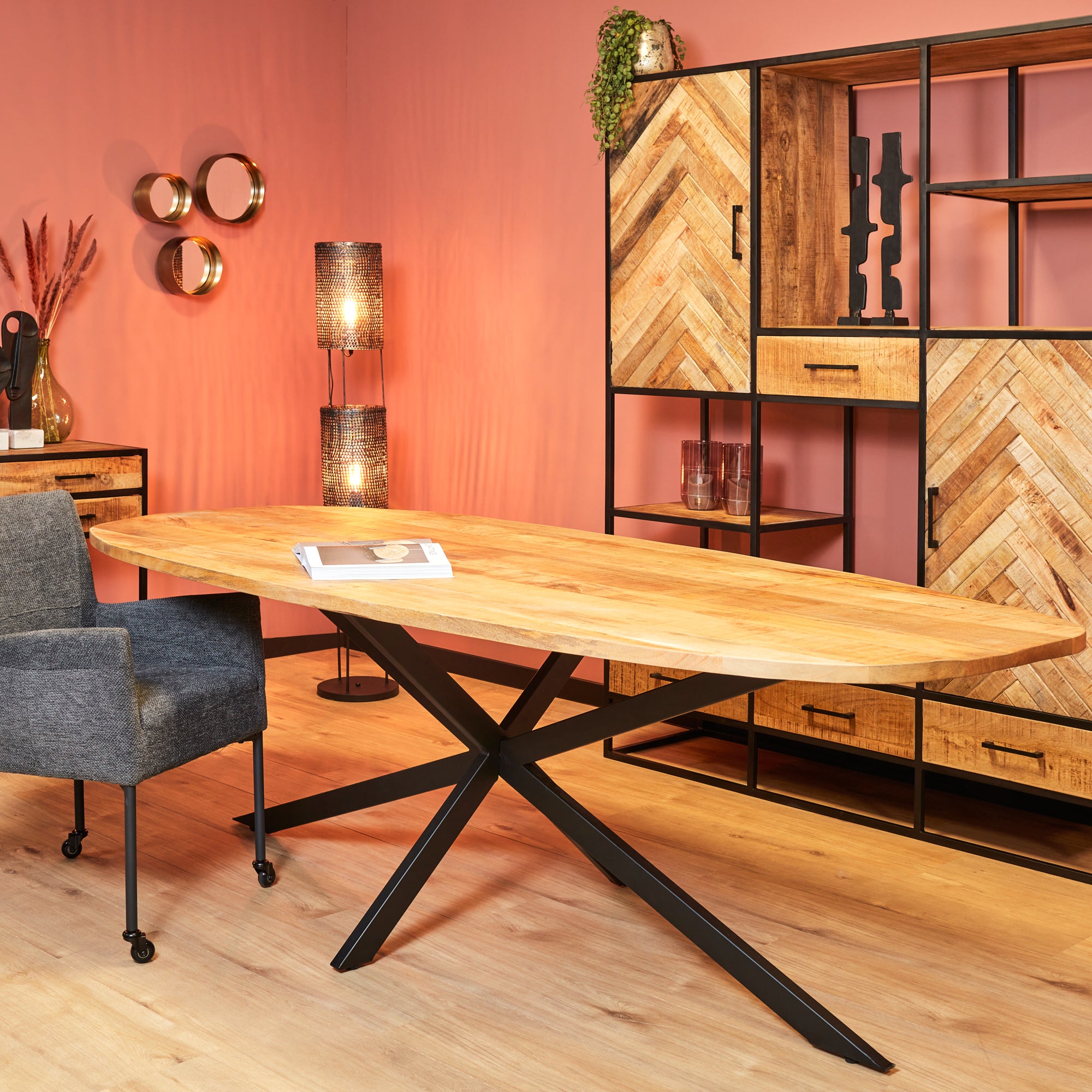 Eettafel Camaro I Naturel