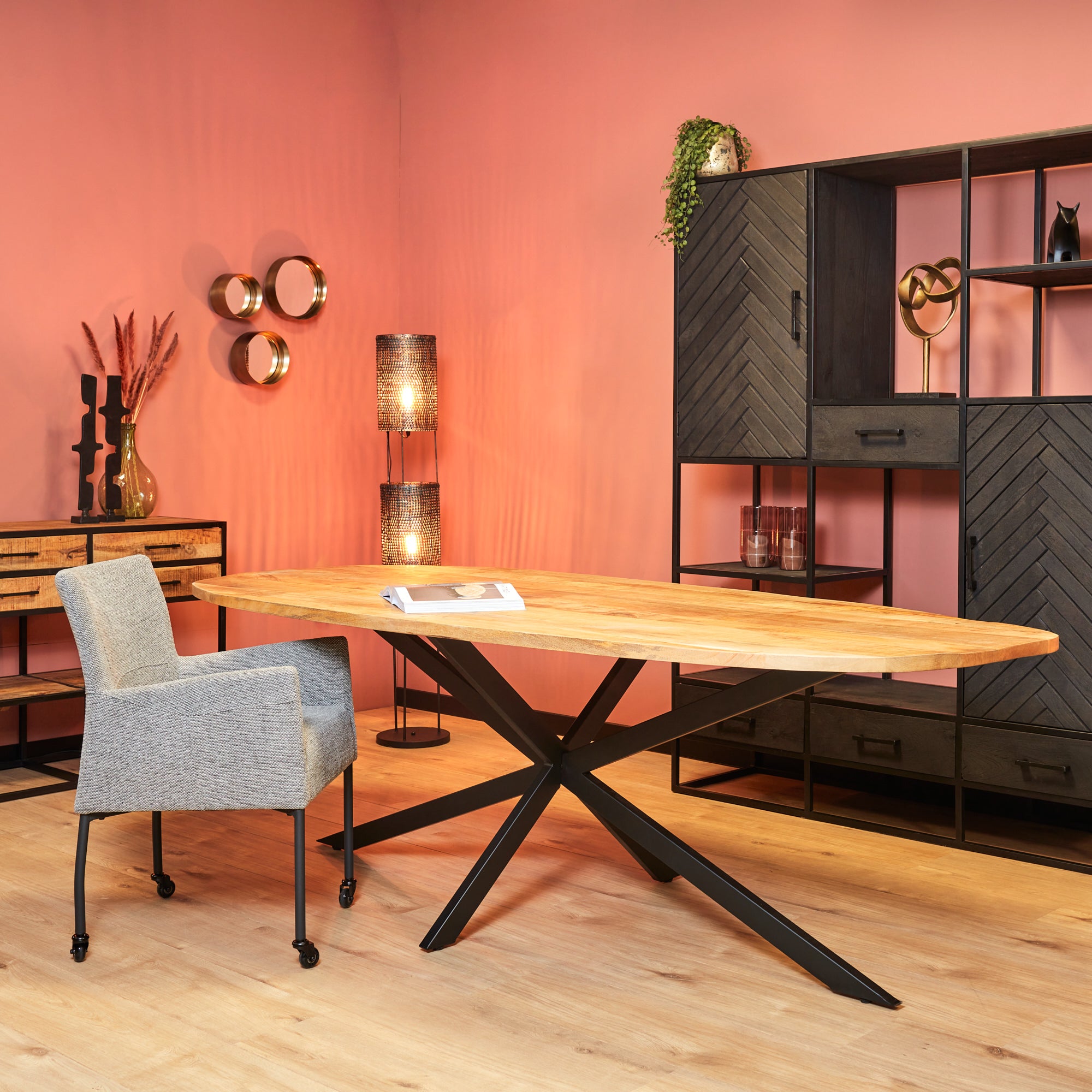 Eettafel Camaro I Naturel