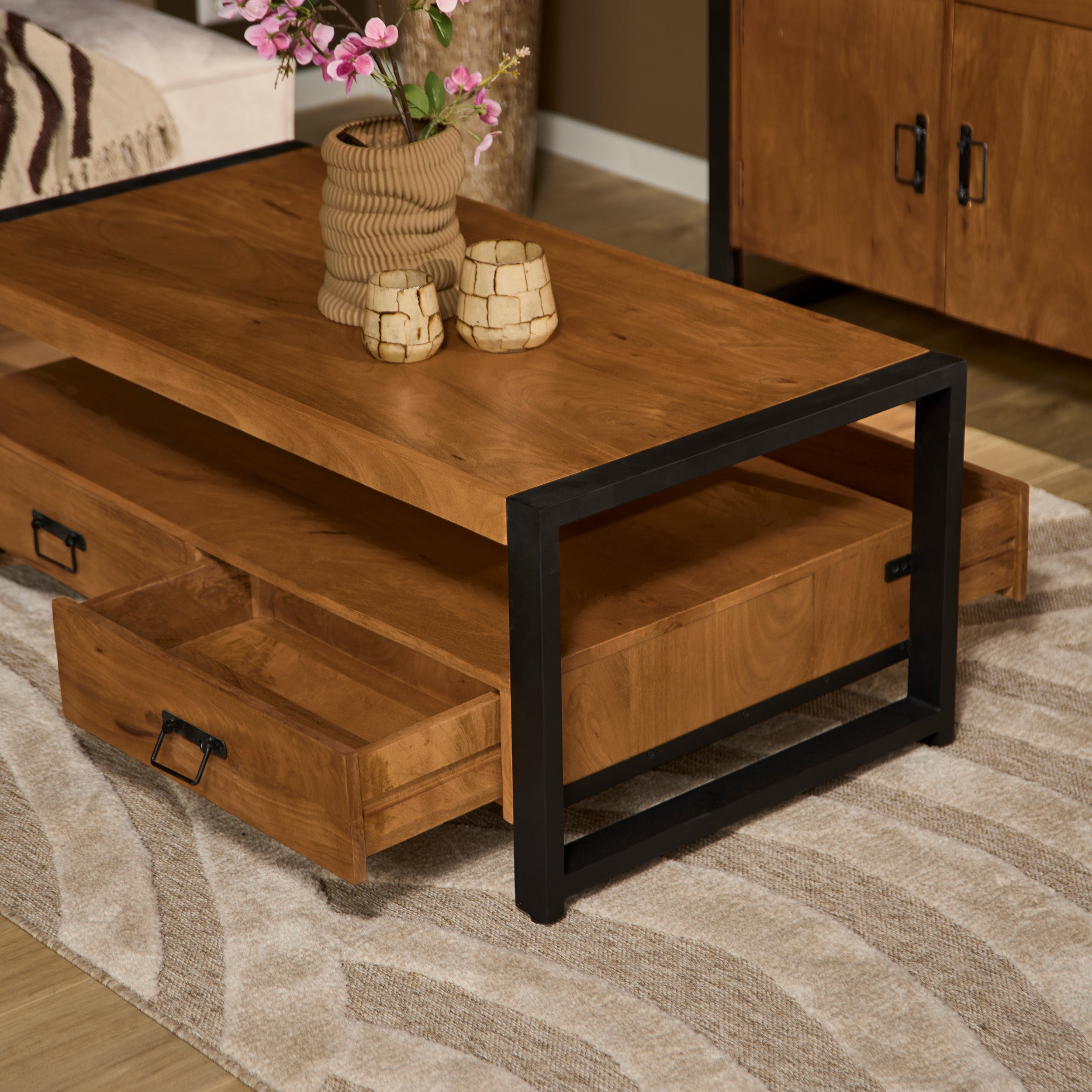 Salontafel Kira | 4 laden | 120 cm