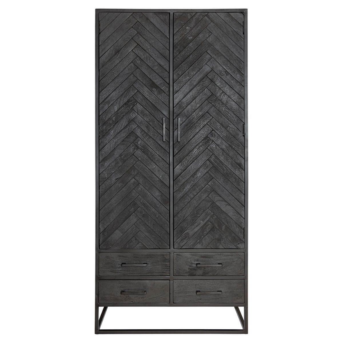 Kabinet I Rambo I Black I 90 cm