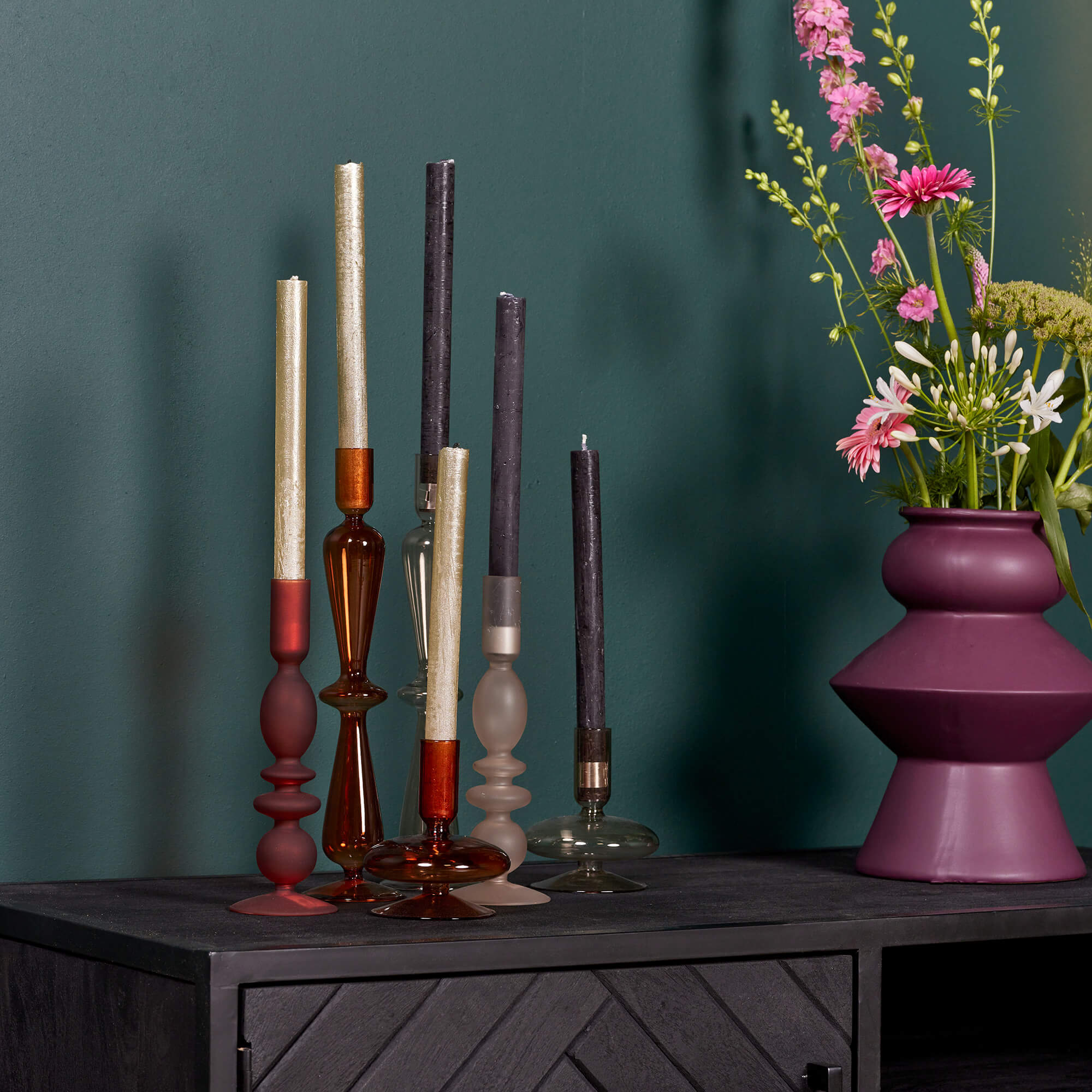 TV- Meubel Ohio Black I 145 cm