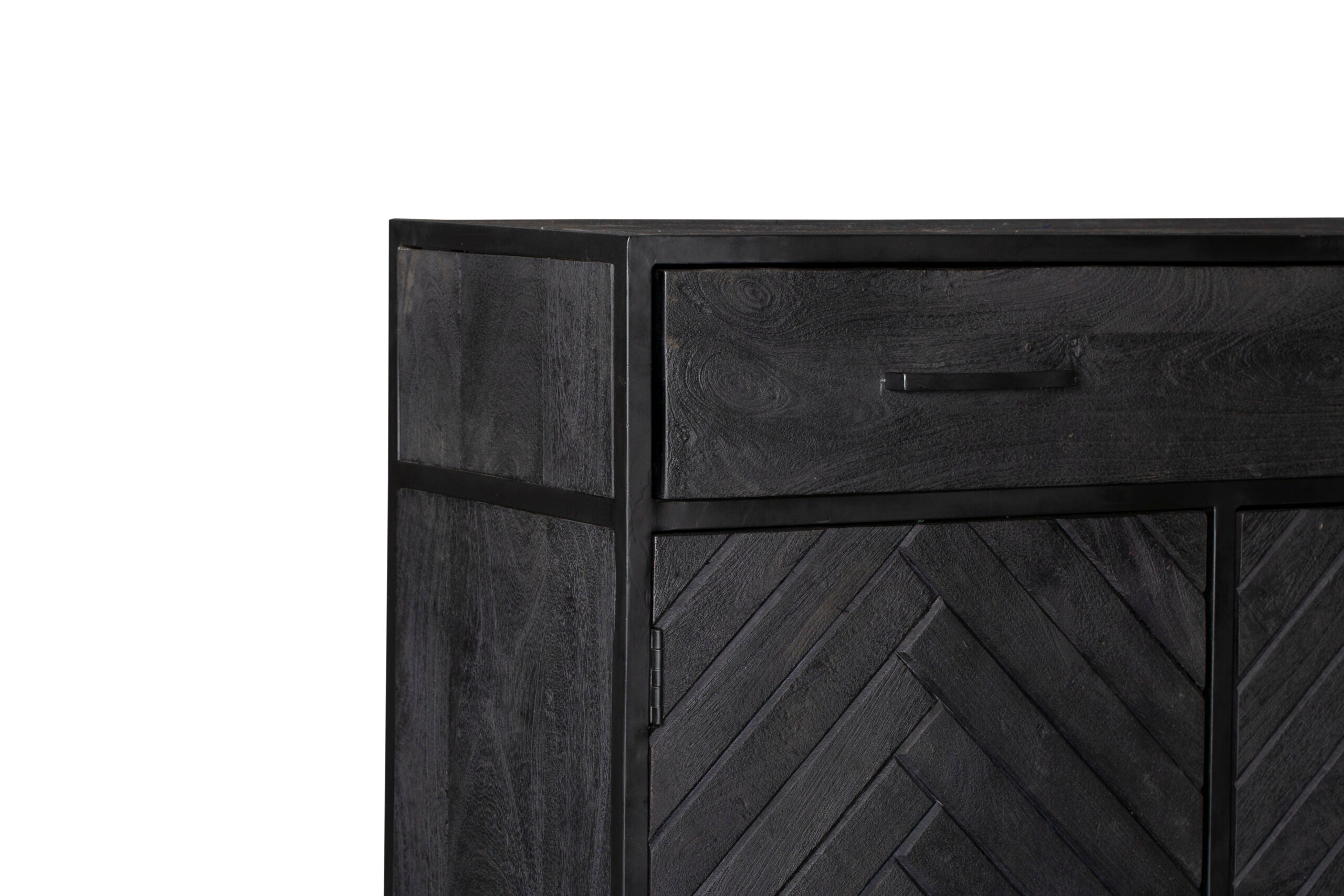 Kabinet I Rambo I Black I 100 cm