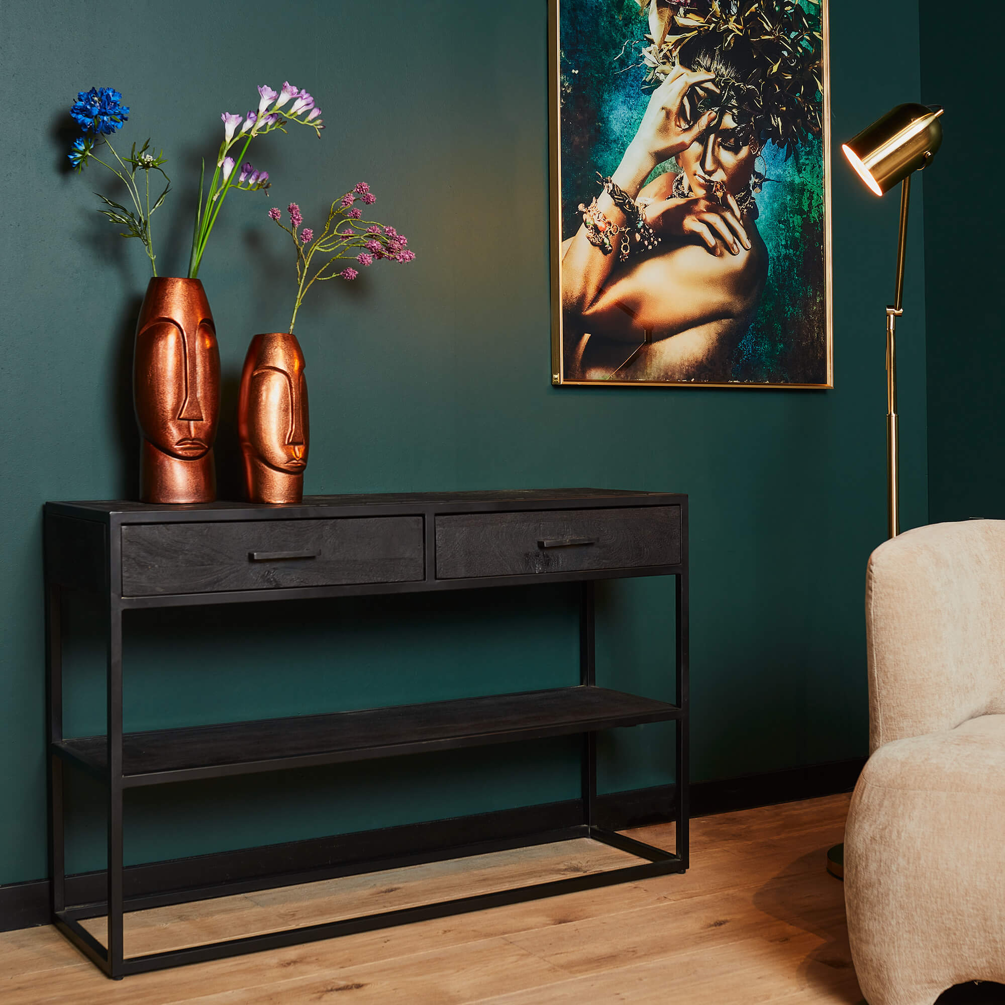 Sidetable Rambo I Black