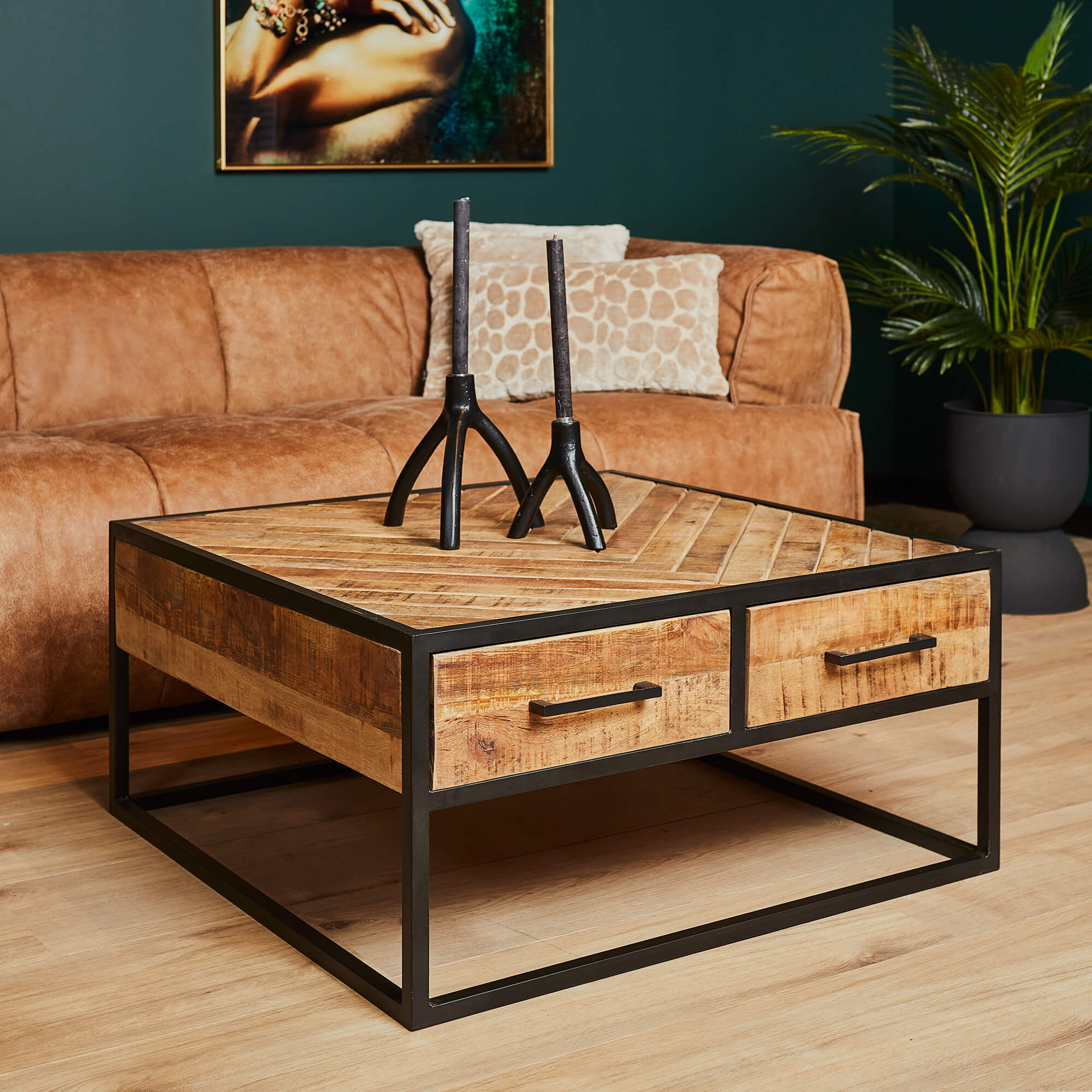 Salontafel I Rambo I 80 x 80 cm