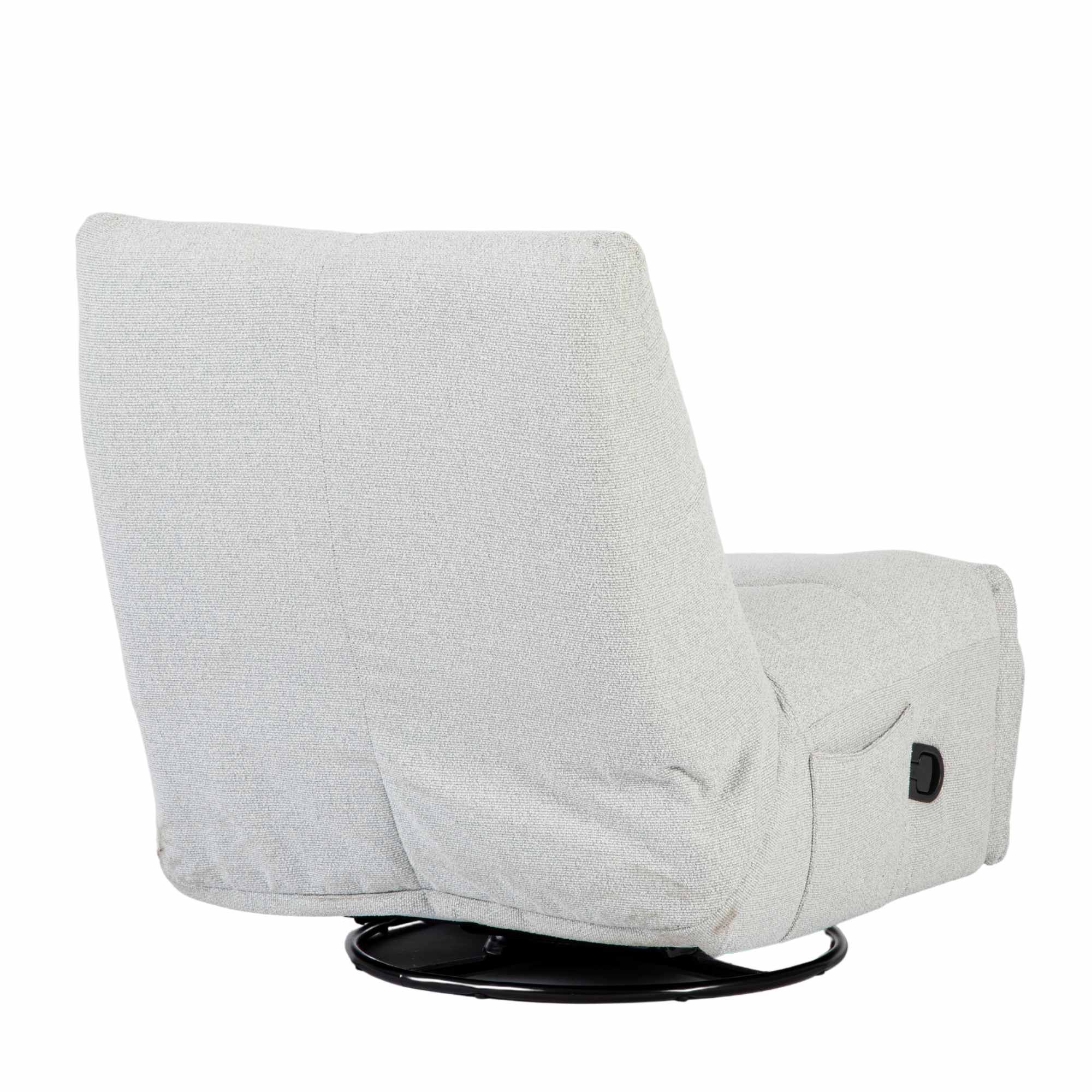 Relaxfauteuil Lazy | Draaibaar | Light Grey