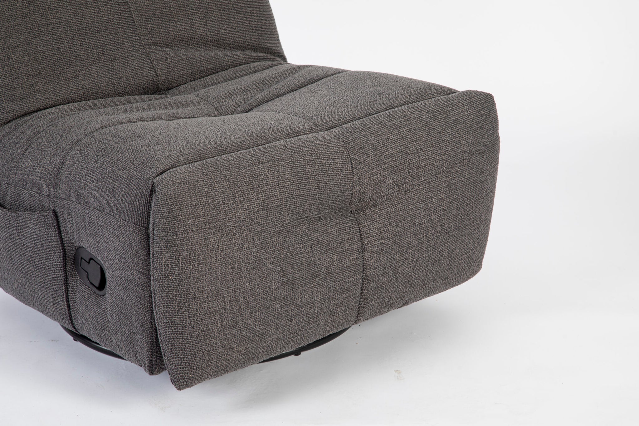 Relaxfauteuil Lazy | Draaibaar | Dark Grey