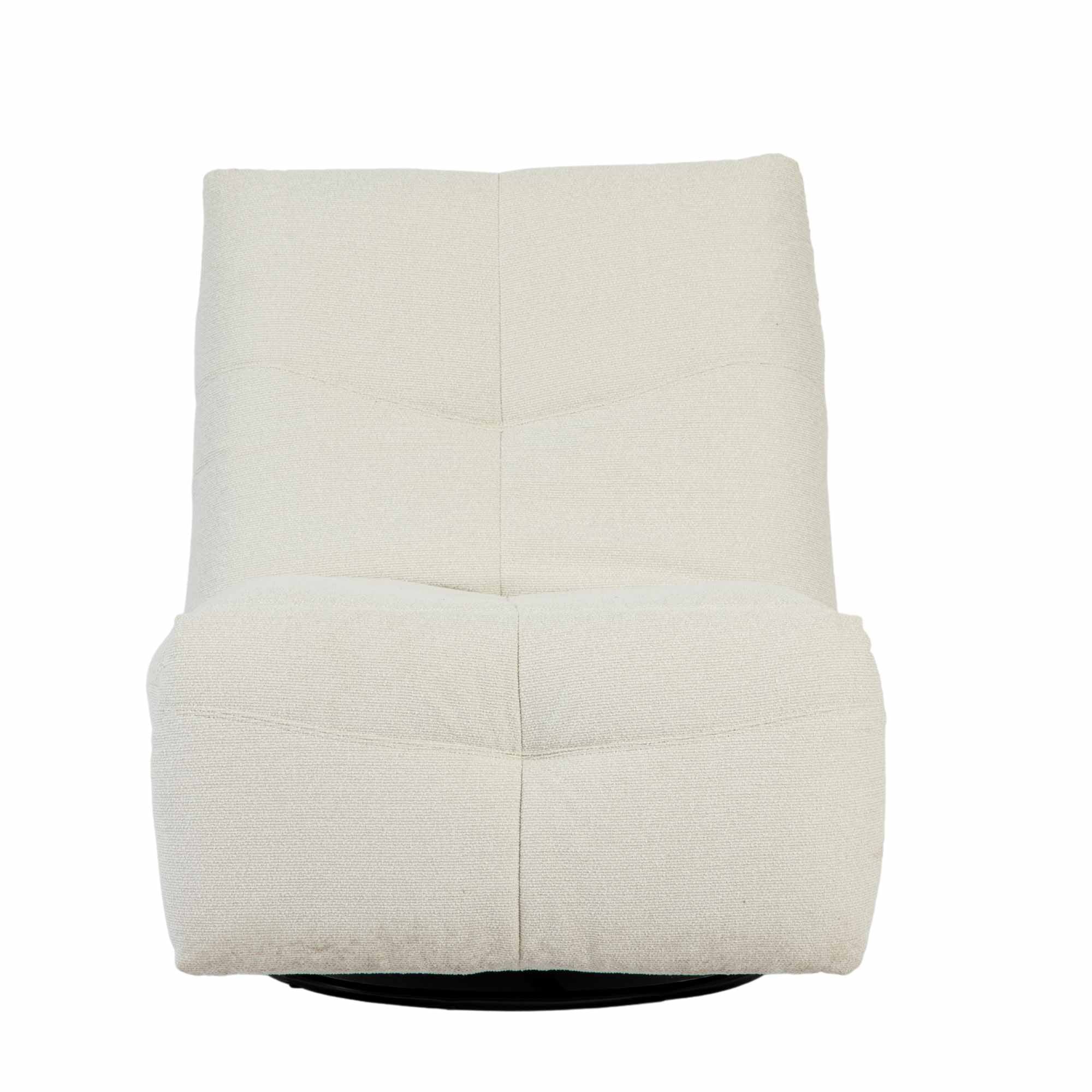 Relaxfauteuil Lazy | Draaibaar | Naturel