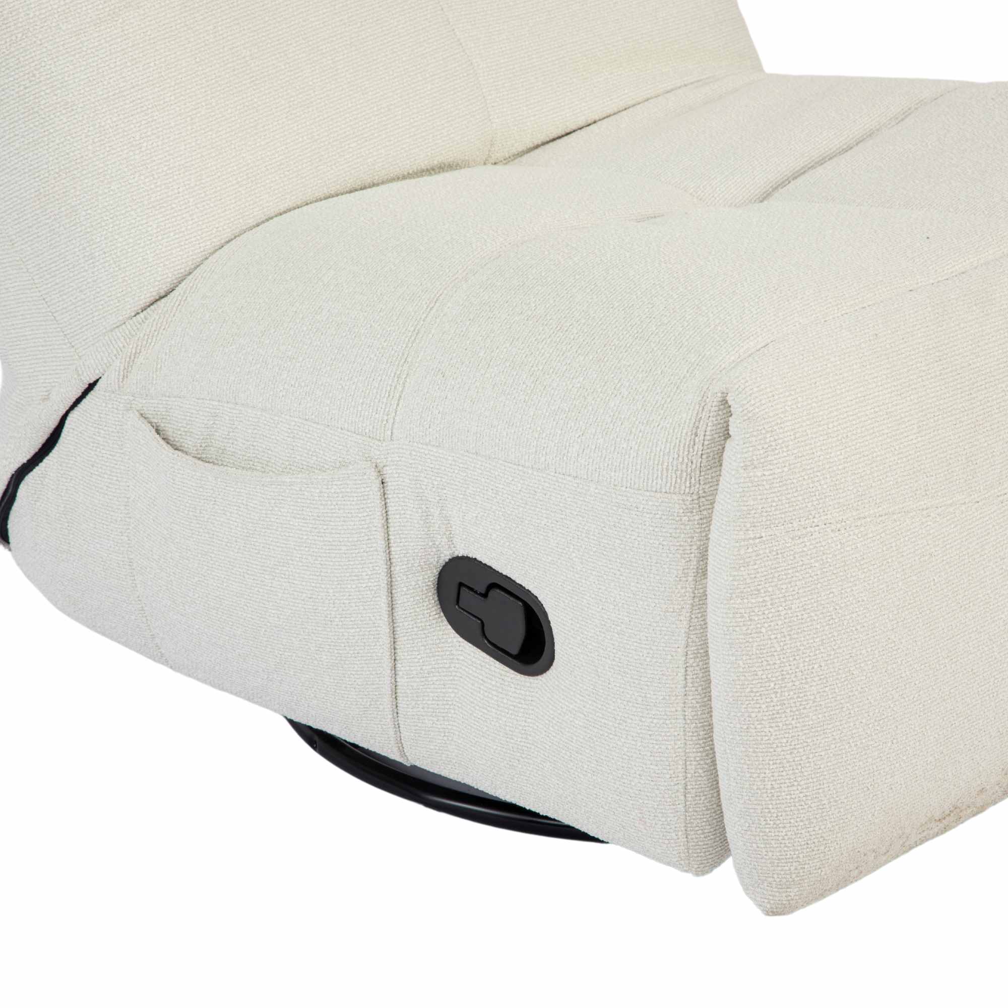 Relaxfauteuil Lazy | Draaibaar | Naturel