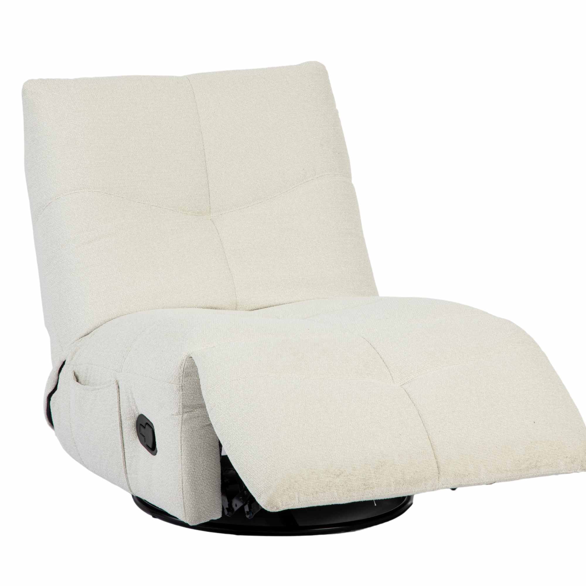 Relaxfauteuil Lazy | Draaibaar | Naturel