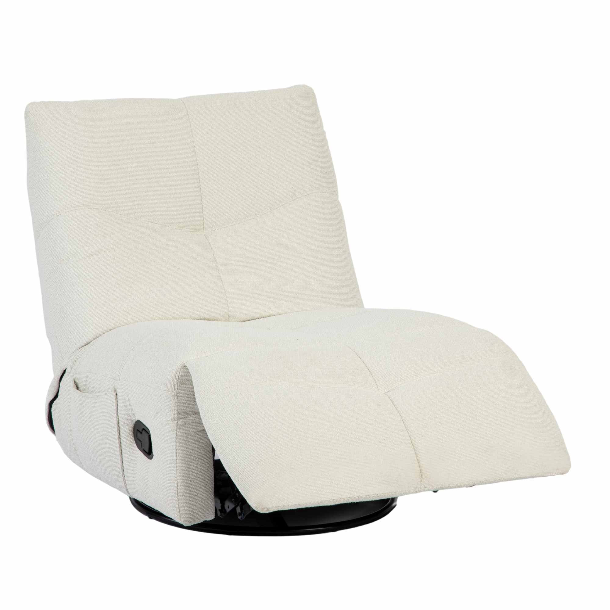 Relaxfauteuil Lazy | Draaibaar | Naturel